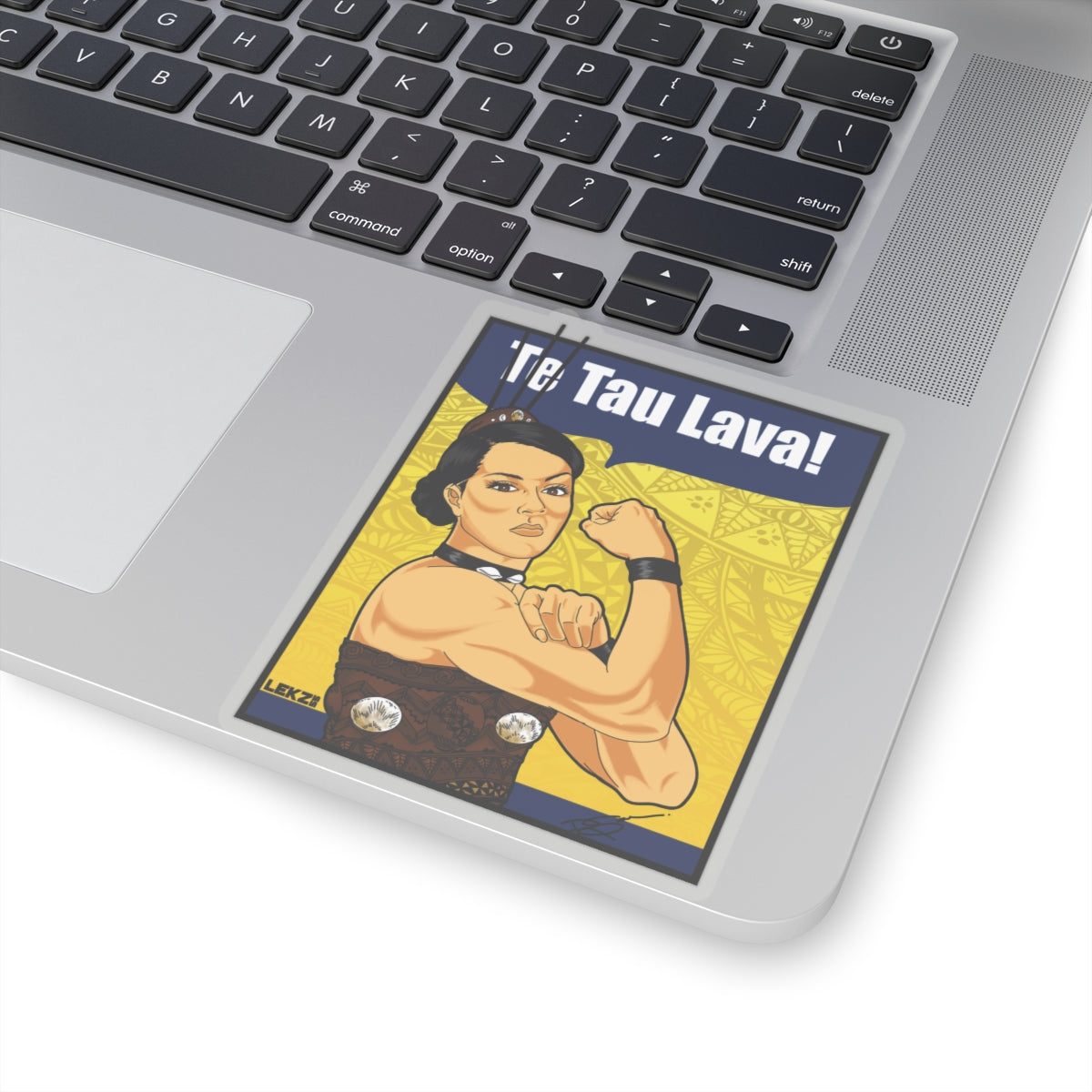 TE TAU LAVA Kiss-Cut Stickers