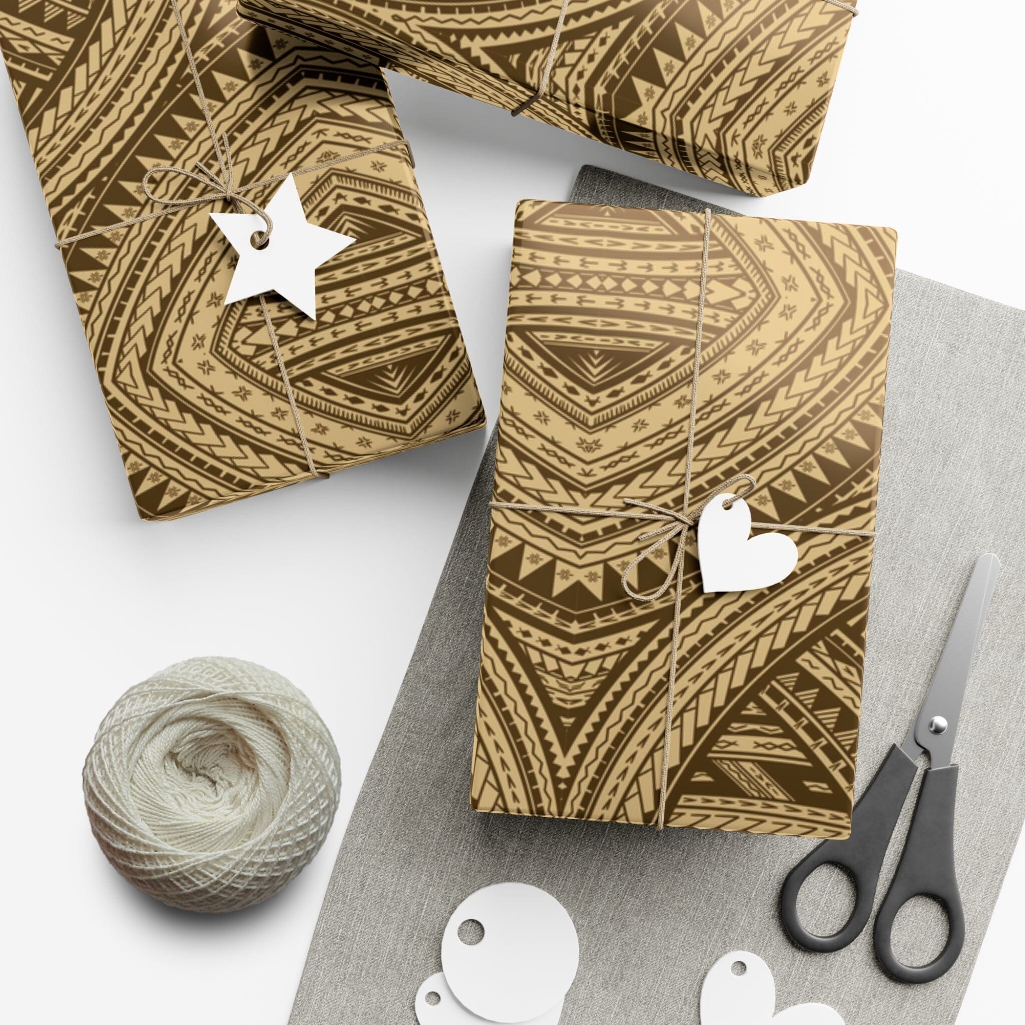 ELEELE Polynesian Gift Wrap Papers Home Decor Printify