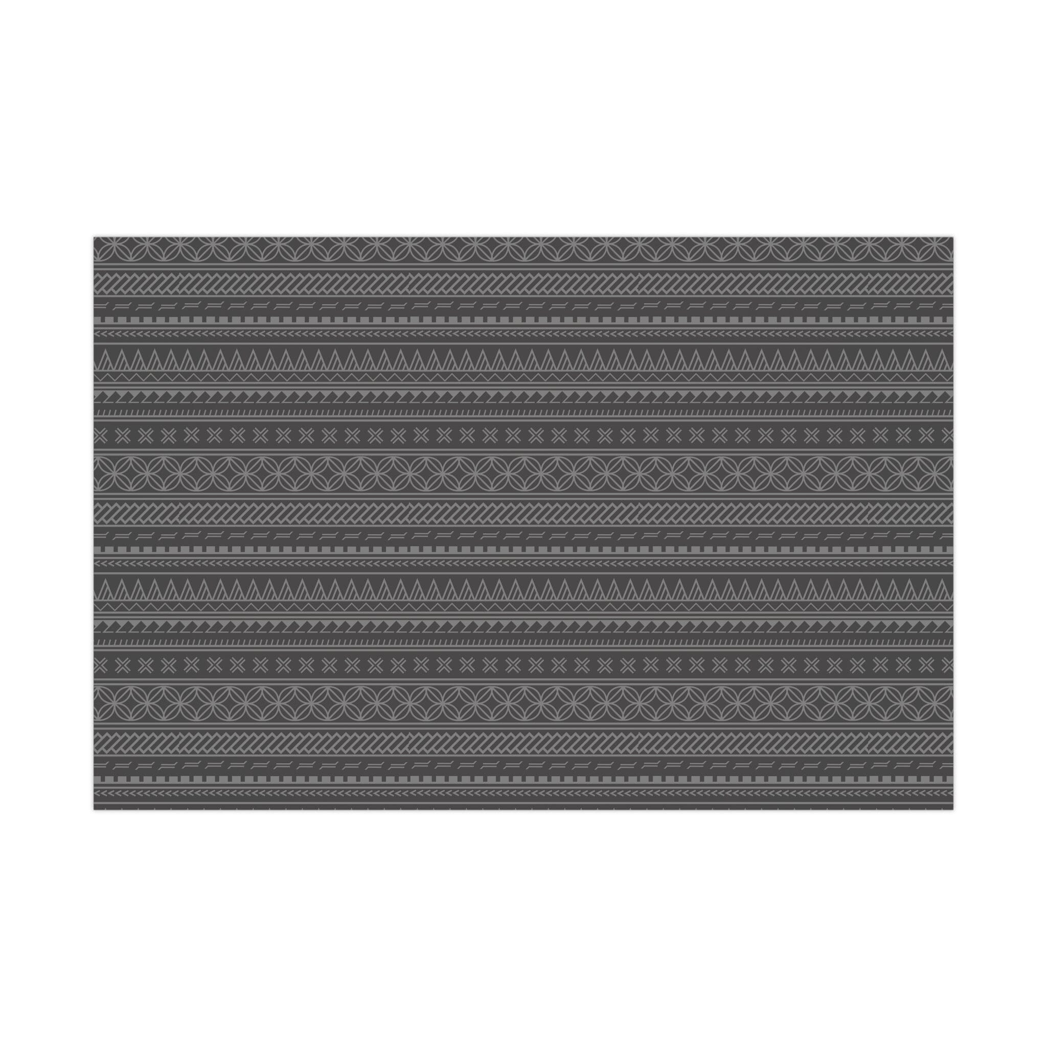 MA'A Polynesian Gift Wrap Papers Home Decor Printify