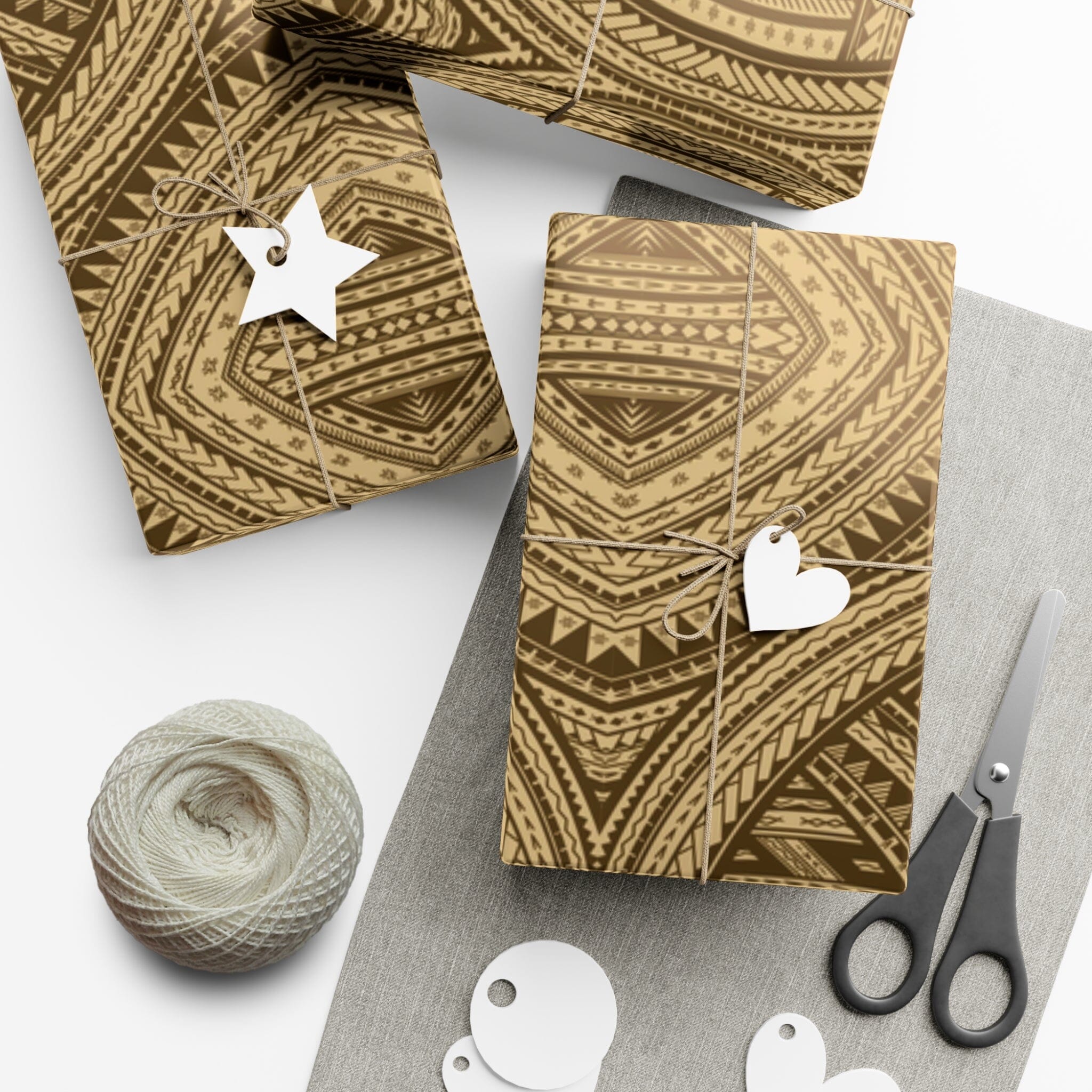 ELEELE Polynesian Gift Wrap Papers Home Decor Printify