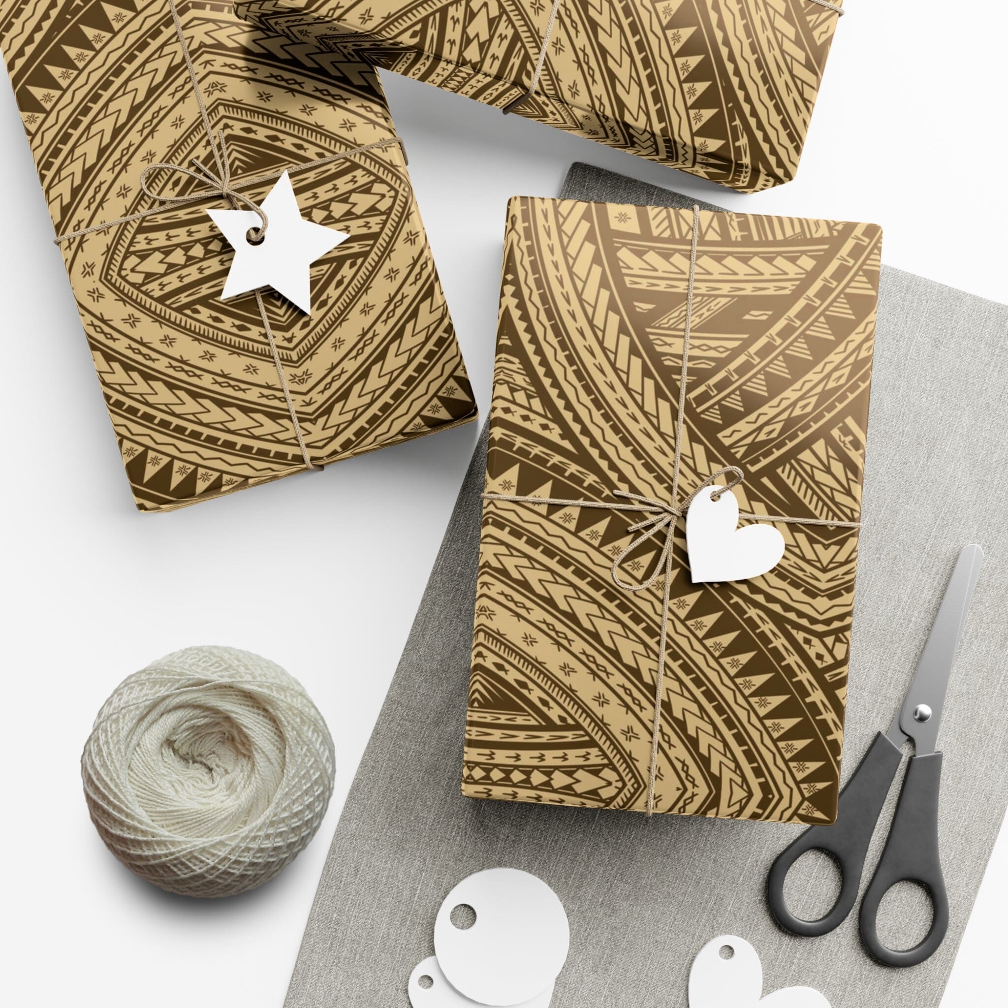 ELEELE Polynesian Gift Wrap Papers Home Decor Printify