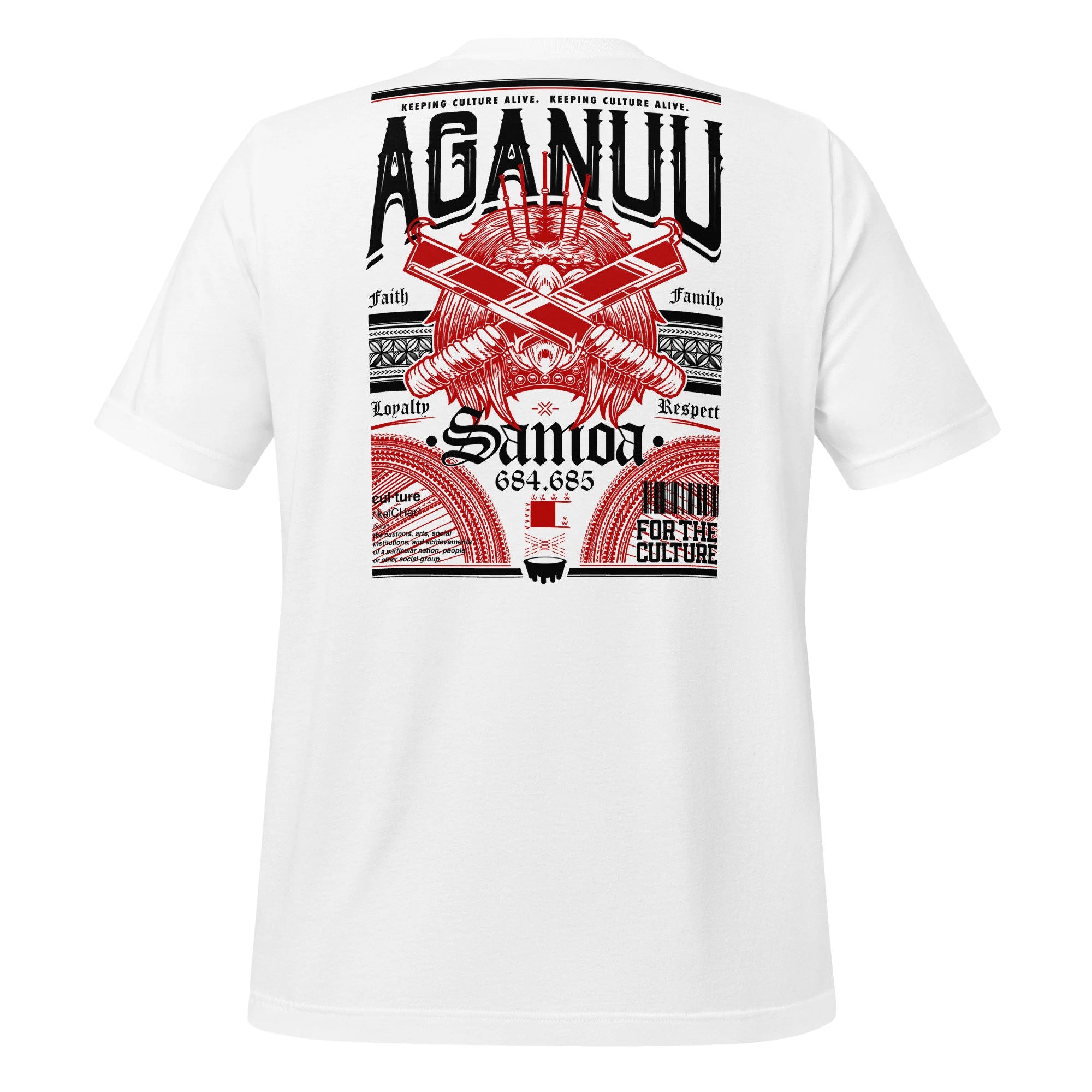 AGANUU SAMOA Unisex t-shirt