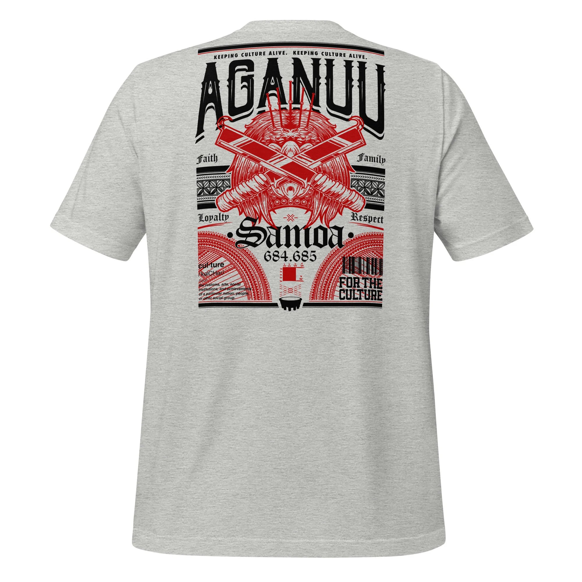 AGANUU SAMOA Unisex t-shirt