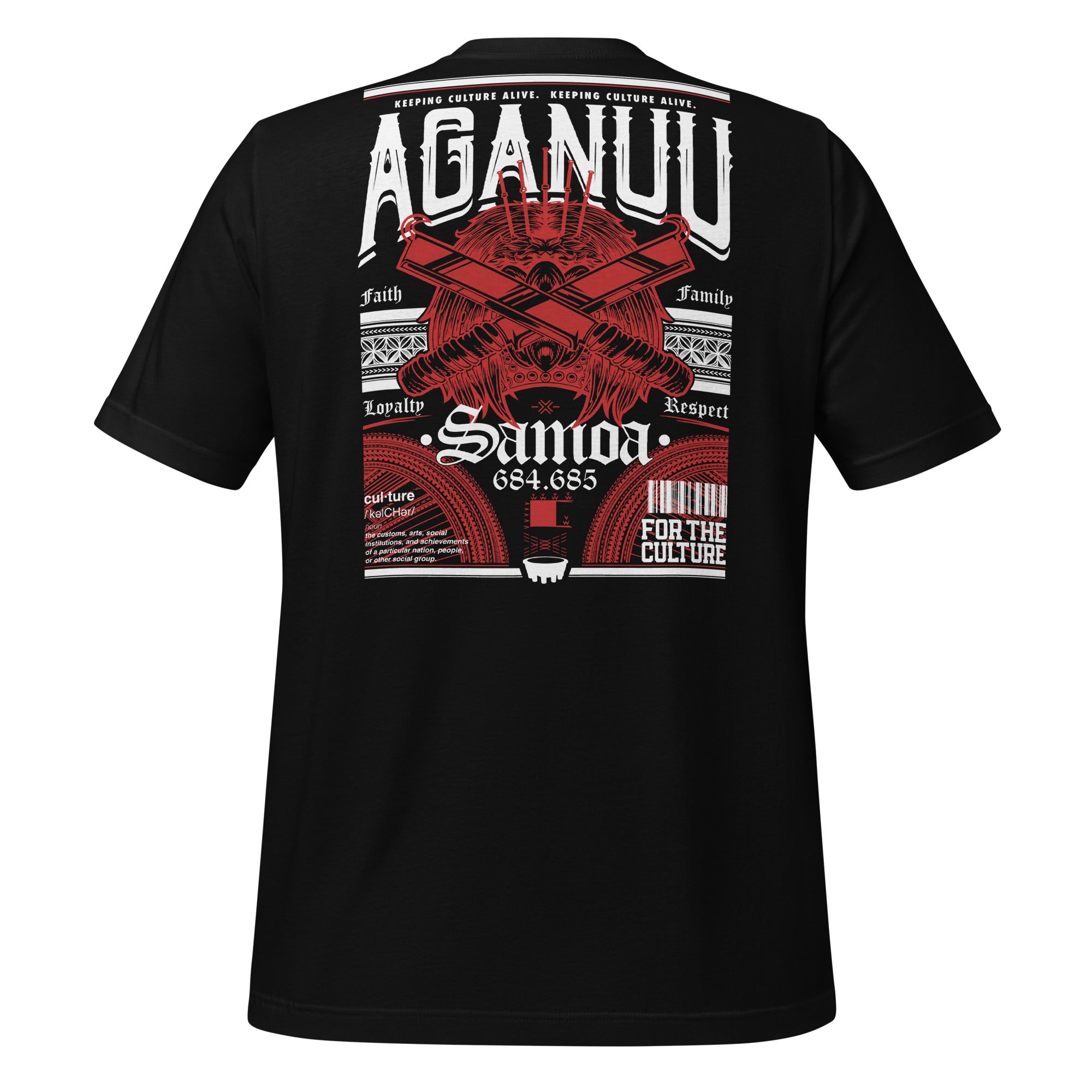 AGANUU SAMOA Unisex t-shirt