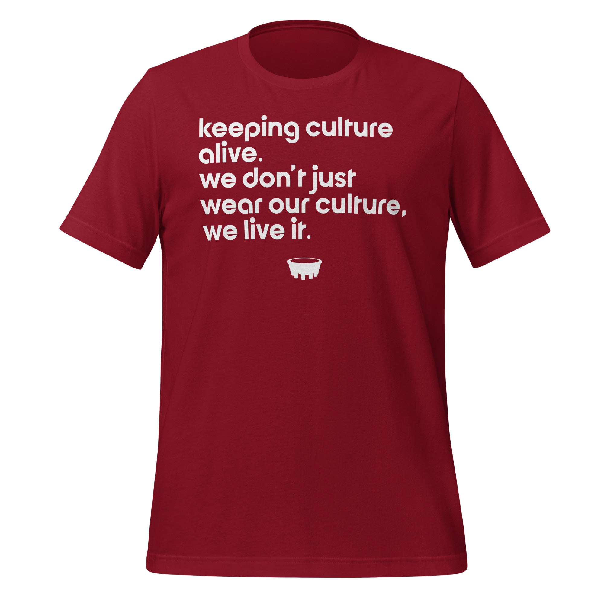 WE LIVE IT Unisex t-shirt