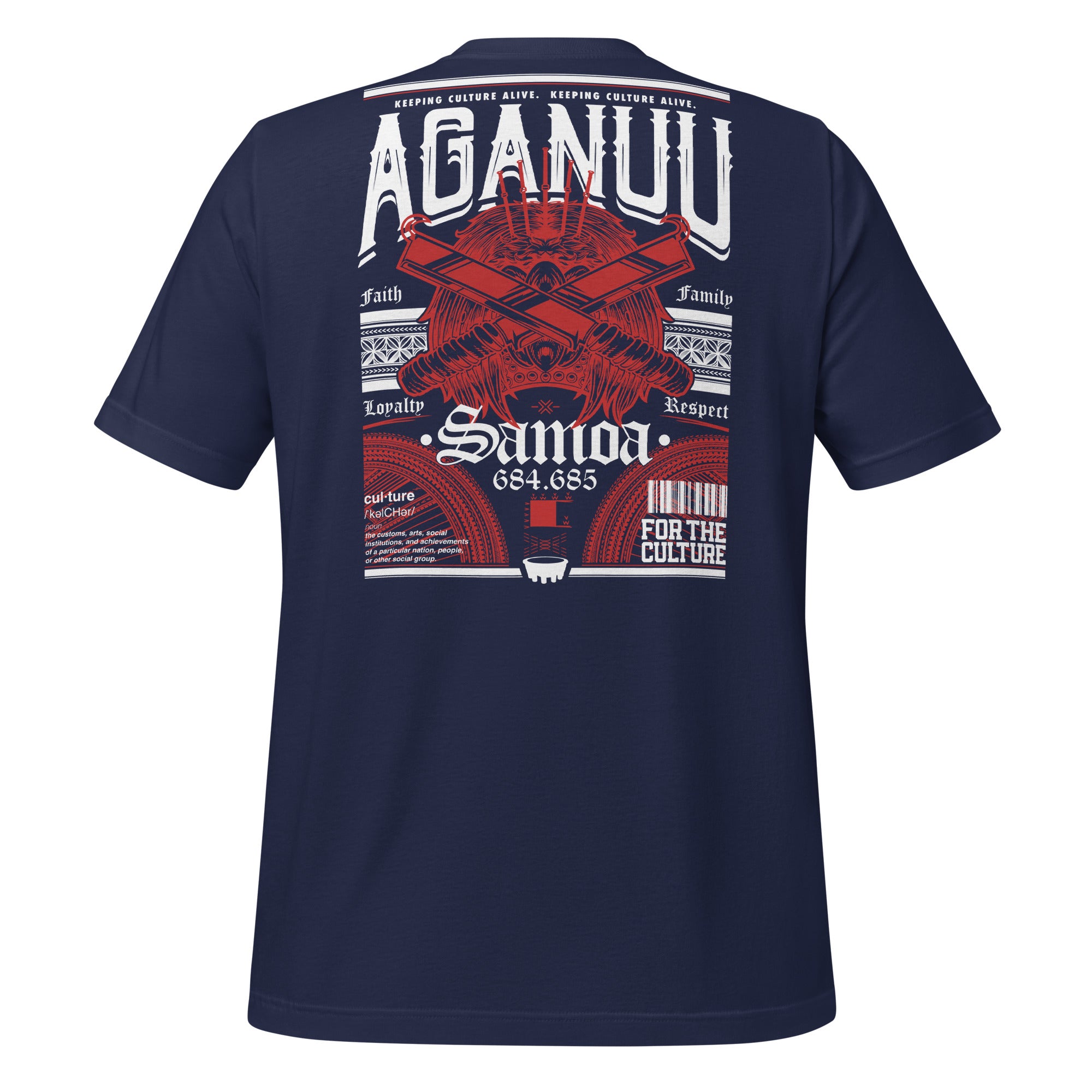 AGANUU SAMOA Unisex t-shirt