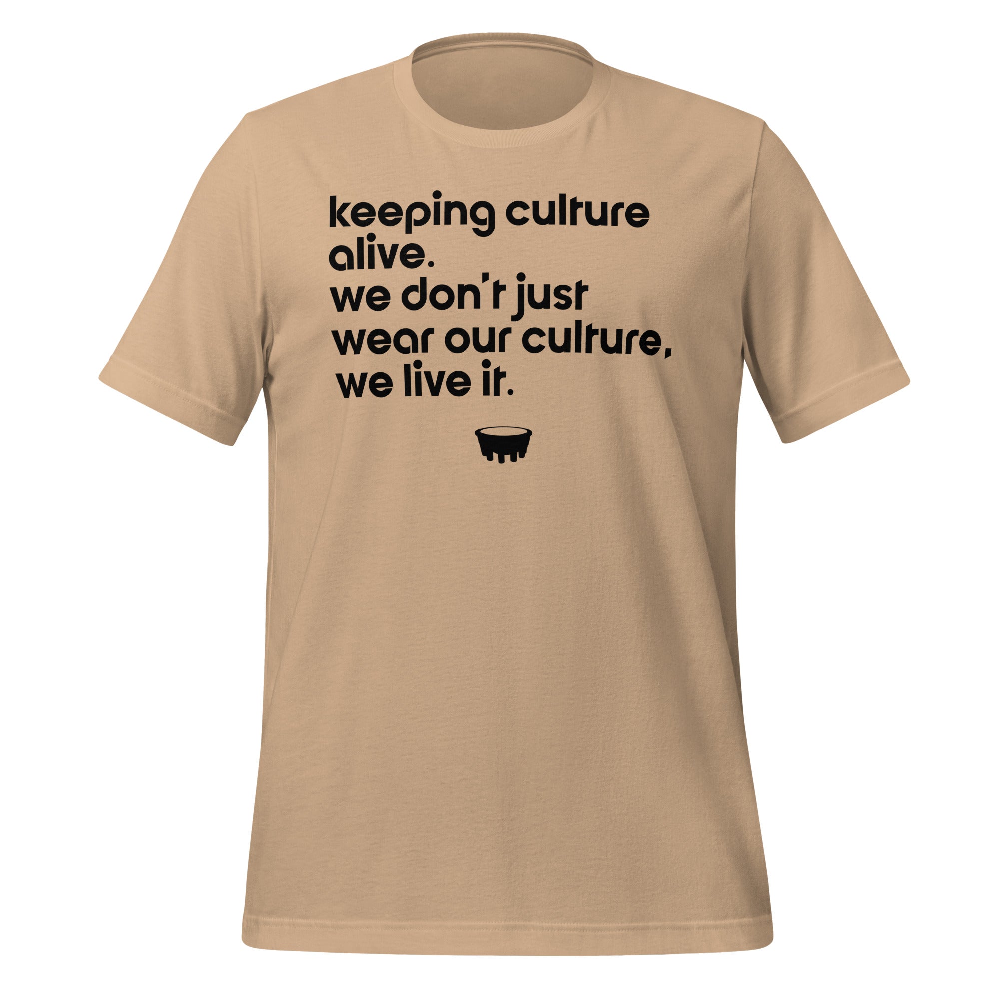 WE LIVE IT Unisex t-shirt