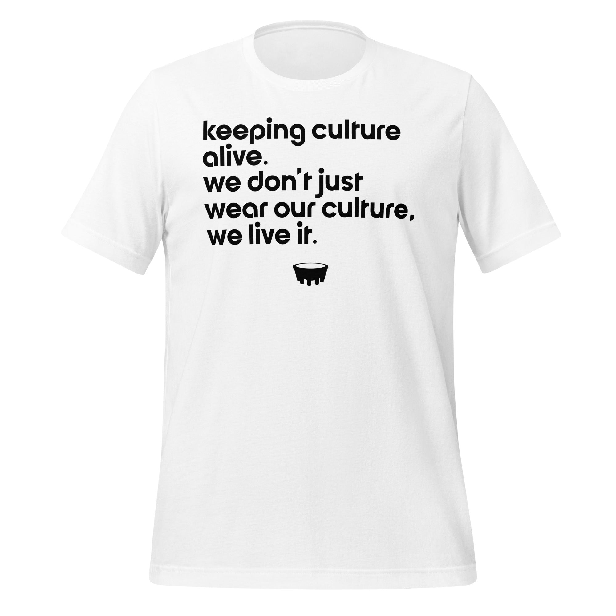 WE LIVE IT Unisex t-shirt