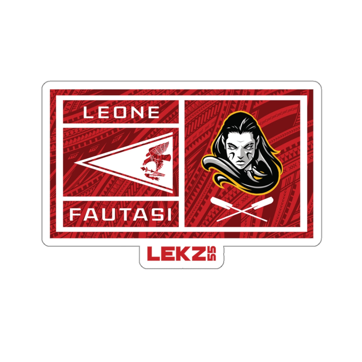 FLAG BOX LEONE Kiss-Cut Stickers