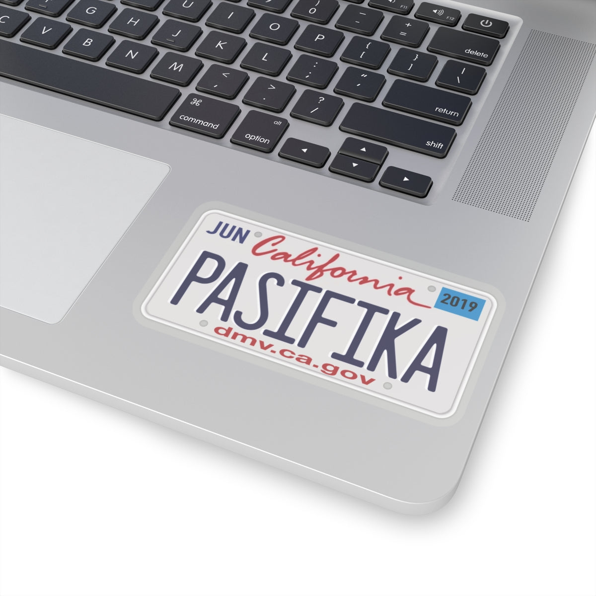LICENSE PLATE CALIFORNIA Kiss-Cut Stickers