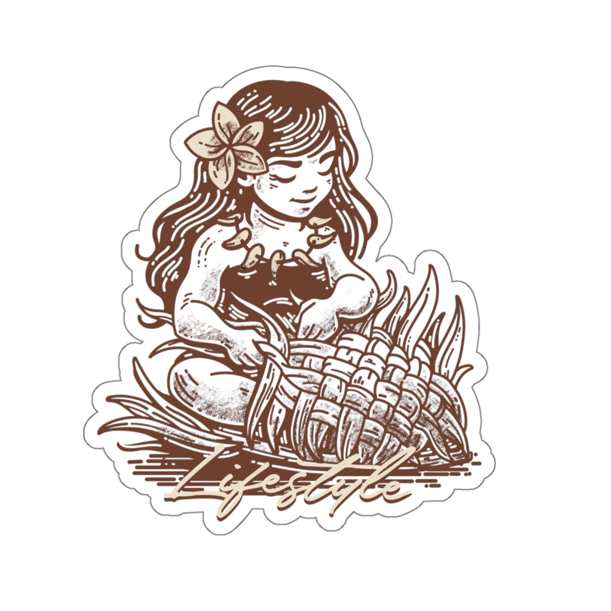 ISLAND LIFESTYLE Kiss-Cut Stickers