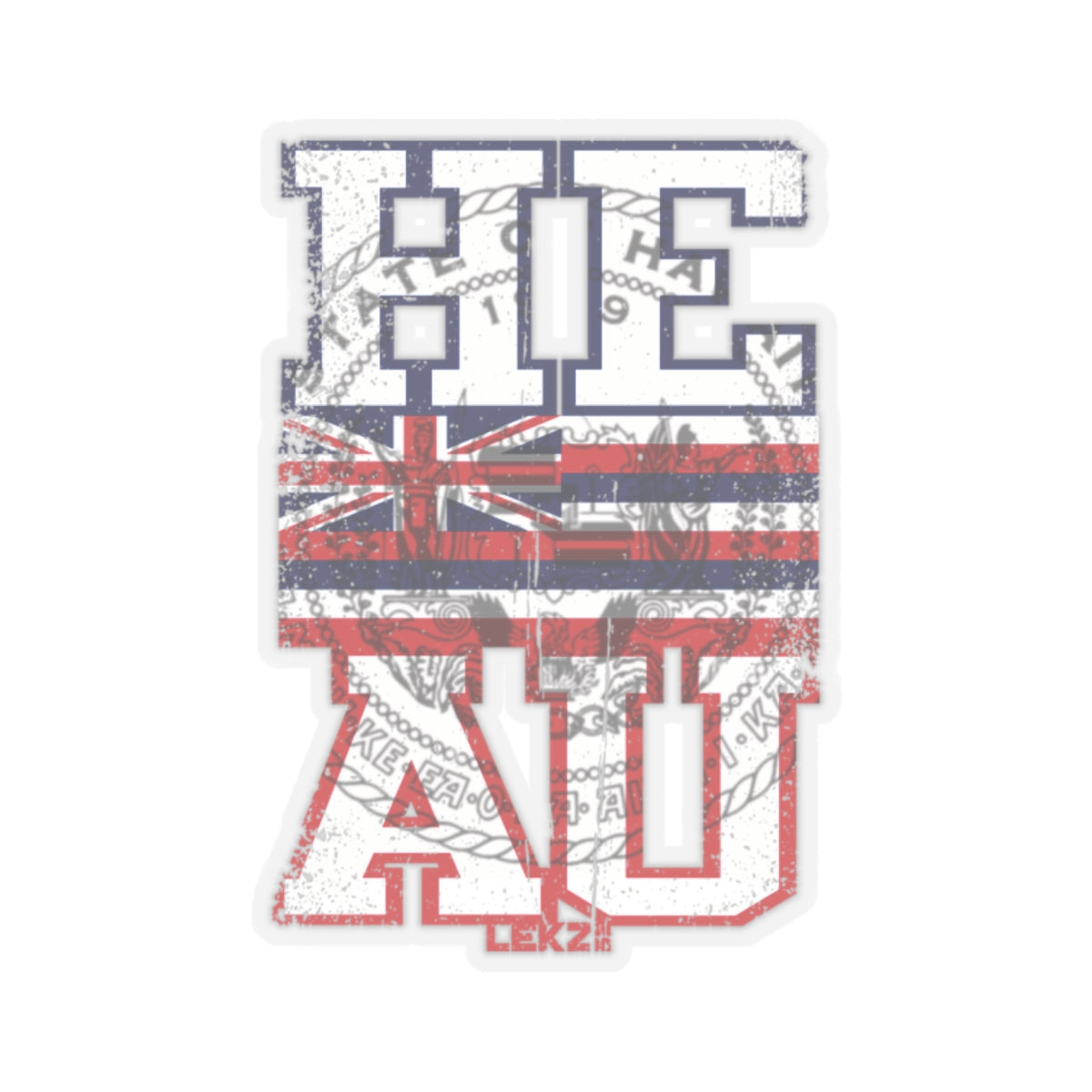 I AM HAWAII Kiss-Cut Stickers