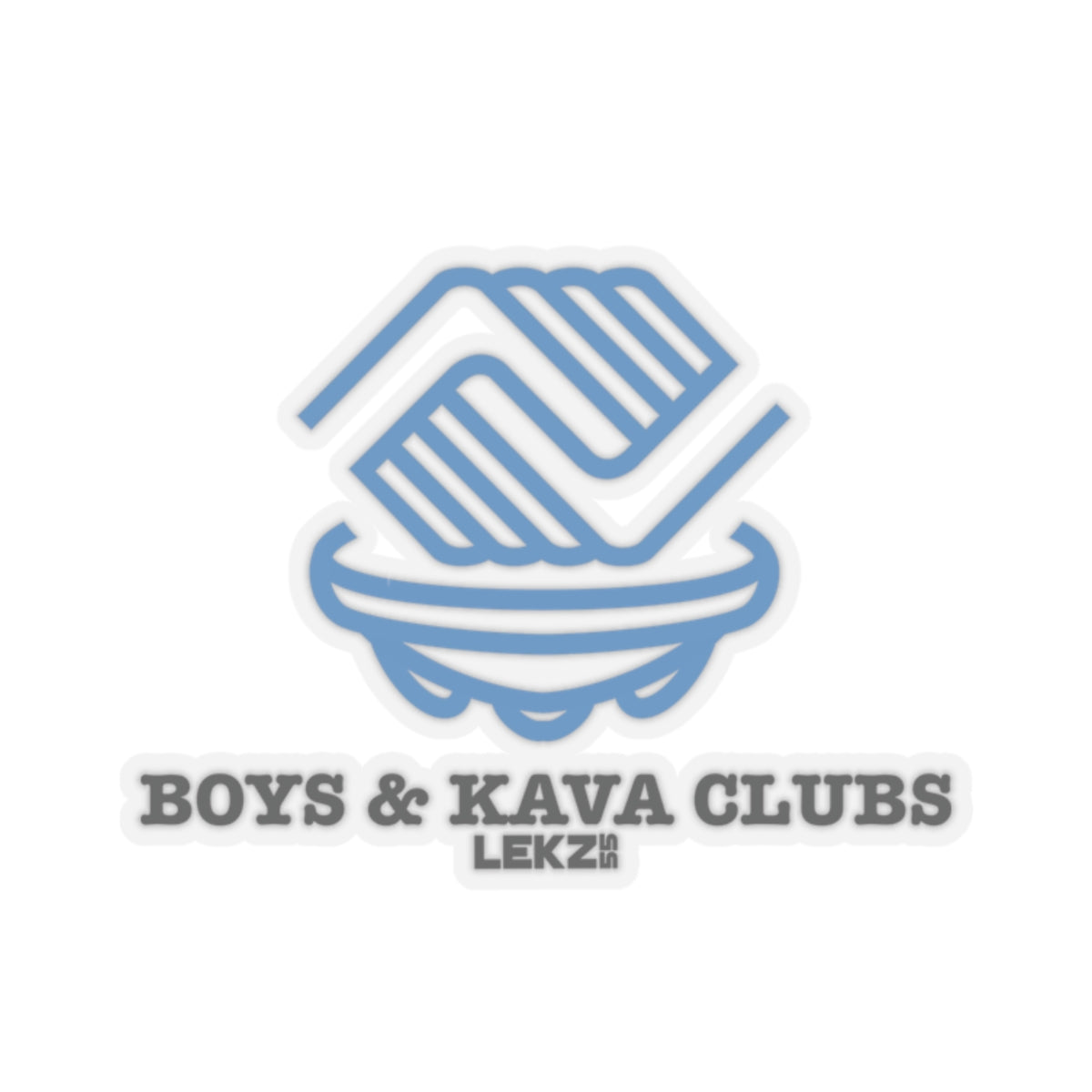 BOYS N KAVA Kiss-Cut Stickers