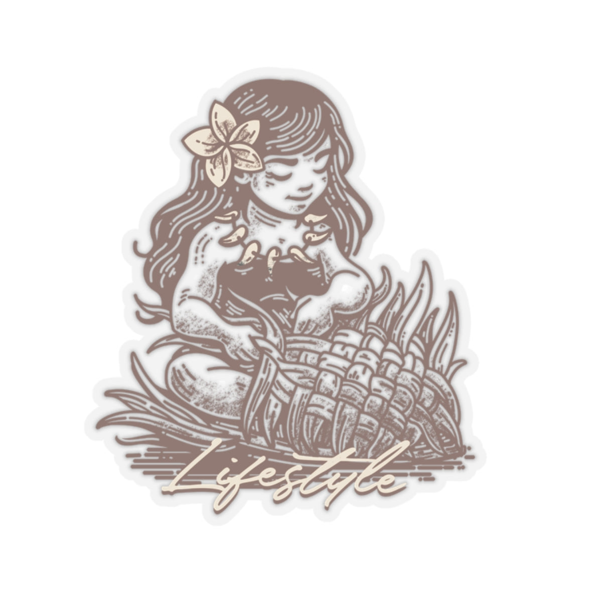 ISLAND LIFESTYLE Kiss-Cut Stickers