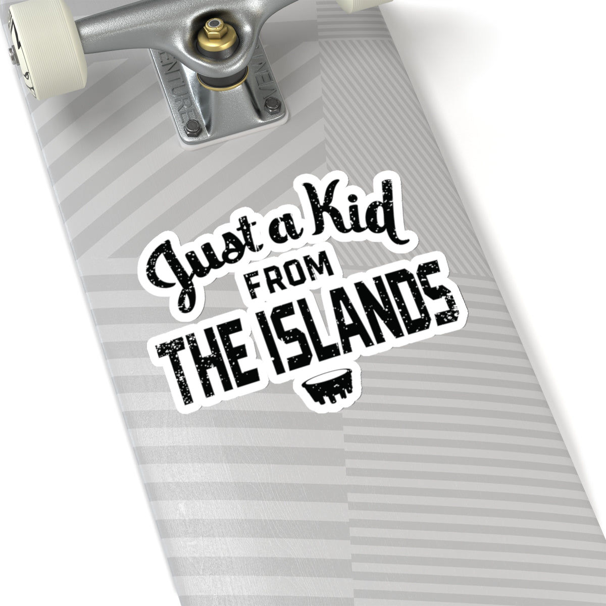 JUST A KID Kiss-Cut Stickers