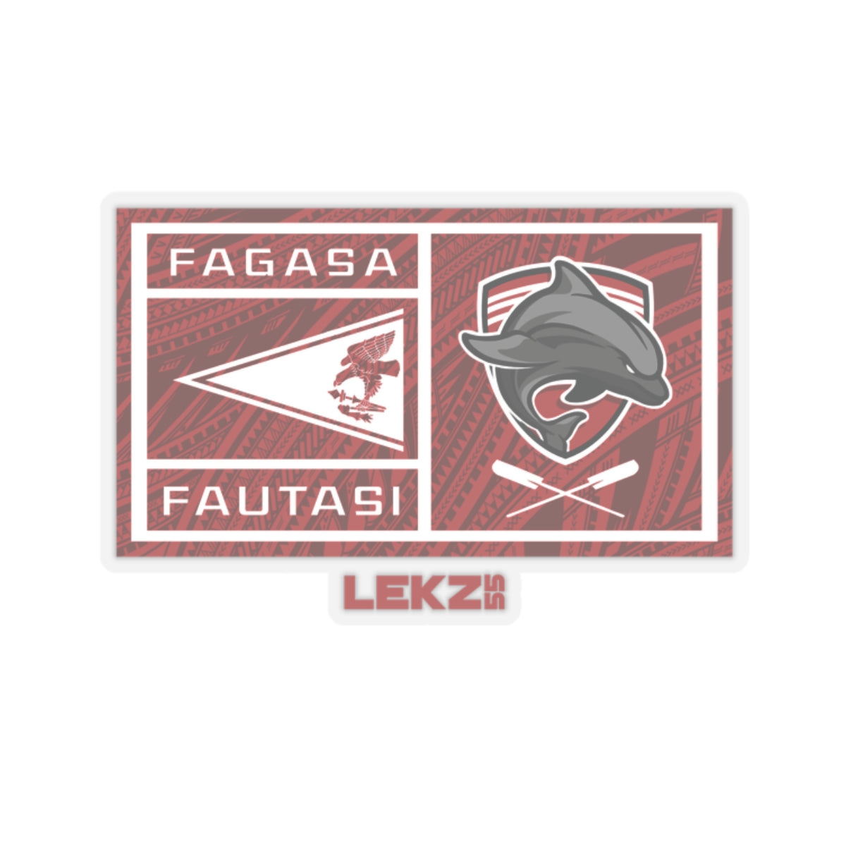 FLAG BOX FAGASA Kiss-Cut Stickers