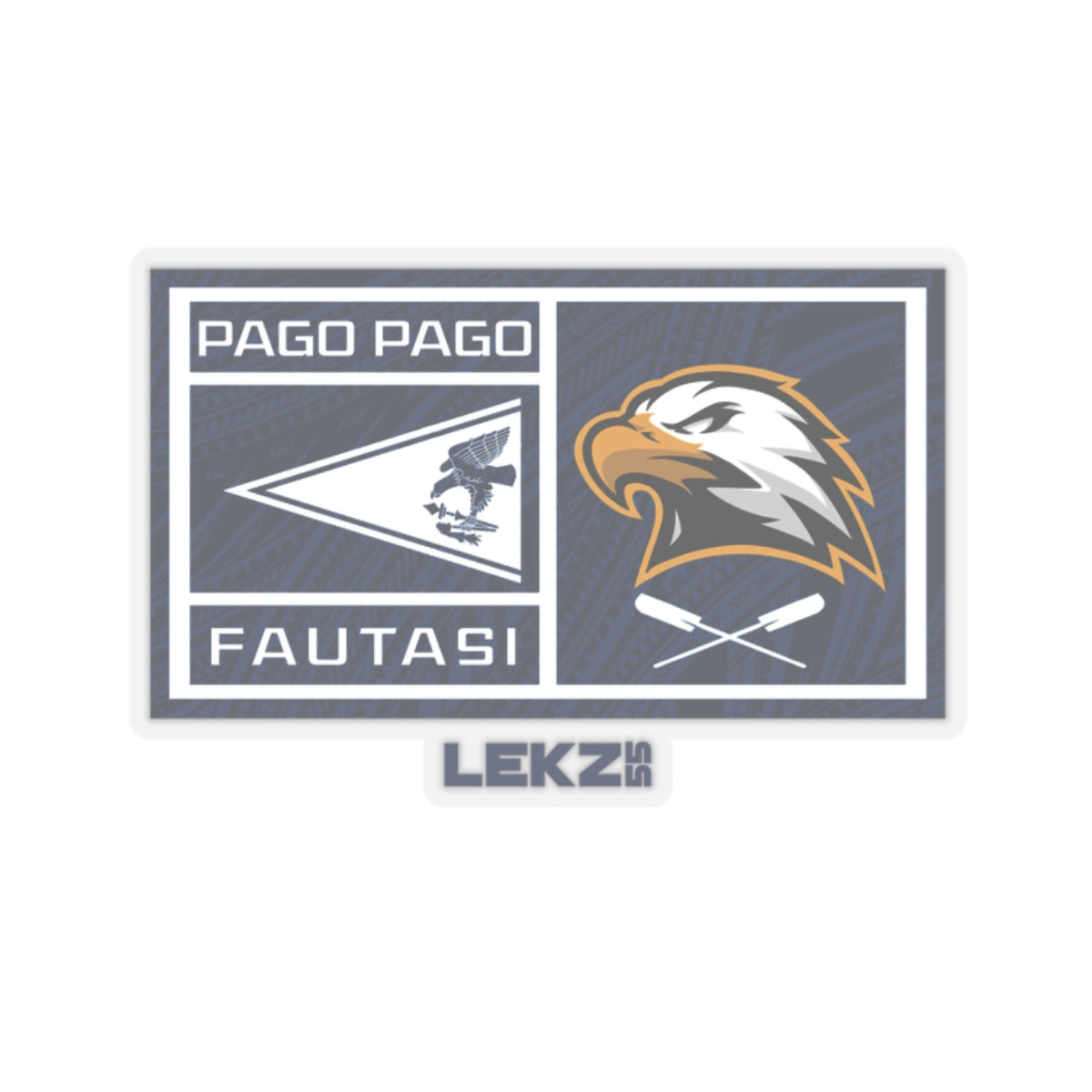 FLAG BOX PAGO Kiss-Cut Stickers