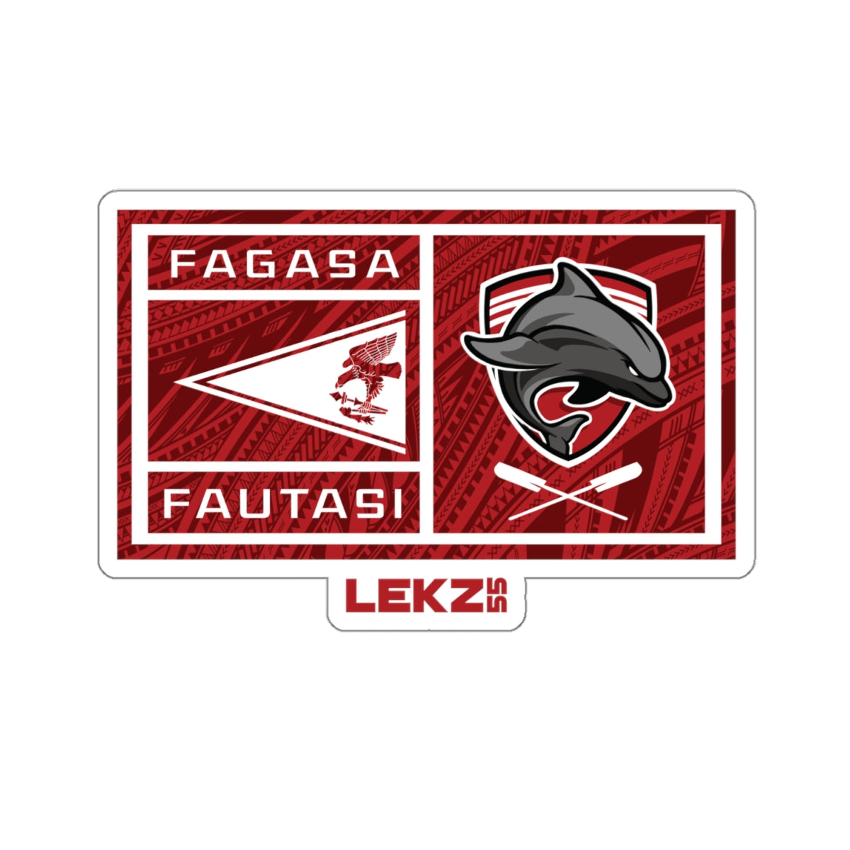FLAG BOX FAGASA Kiss-Cut Stickers