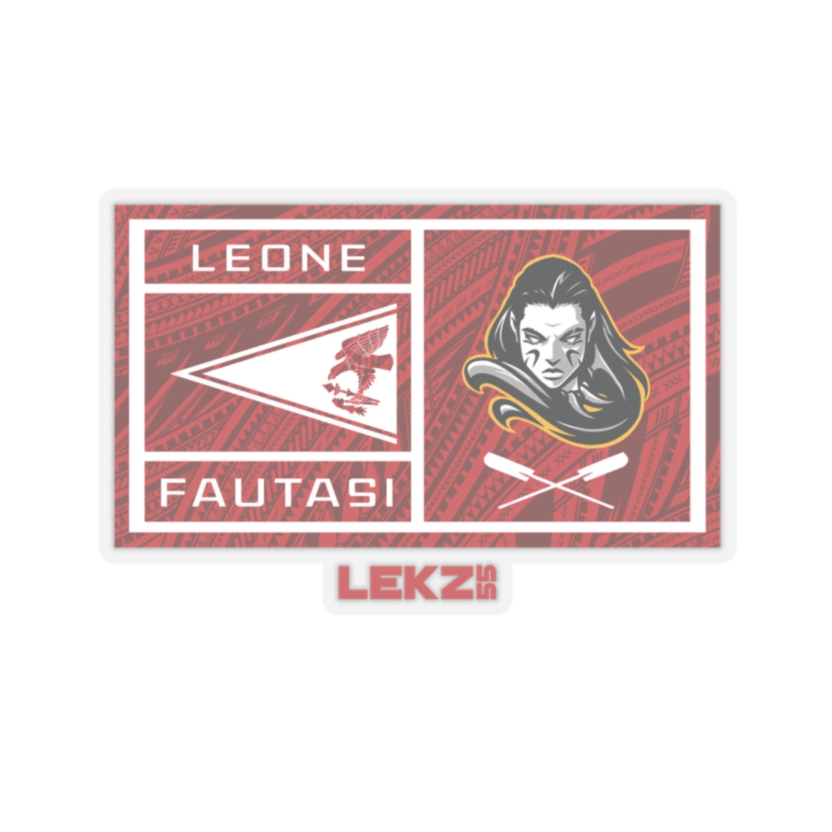 FLAG BOX LEONE Kiss-Cut Stickers
