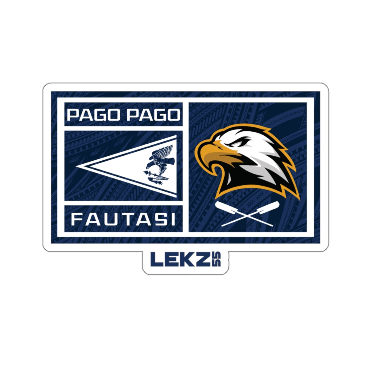 FLAG BOX PAGO Kiss-Cut Stickers