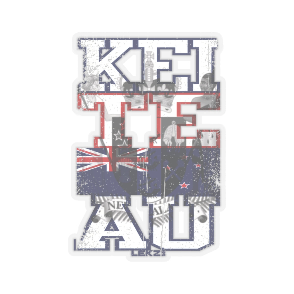 I AM AOTEAROA Kiss-Cut Stickers