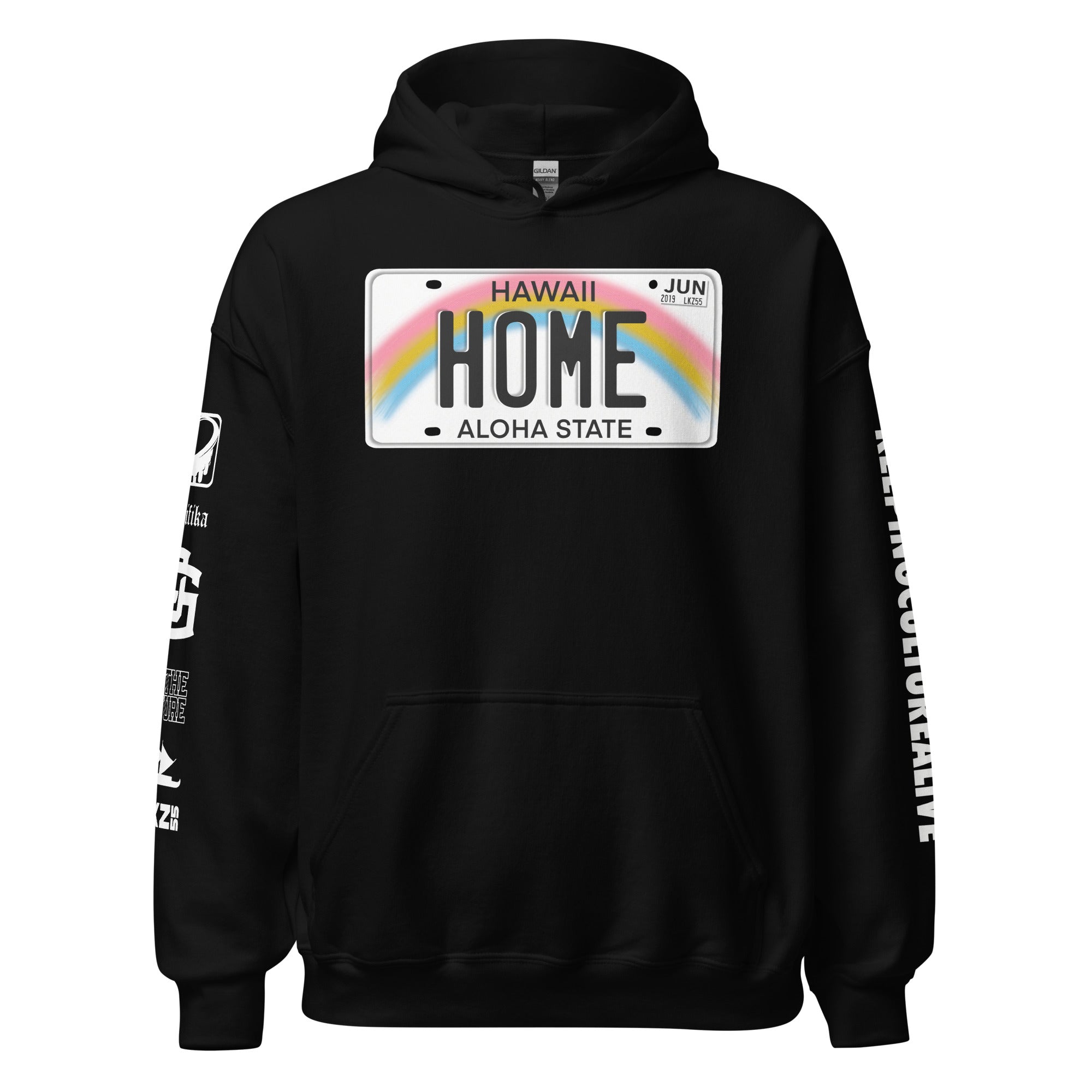 LICENSE PLATE HAWAII Unisex Hoodie