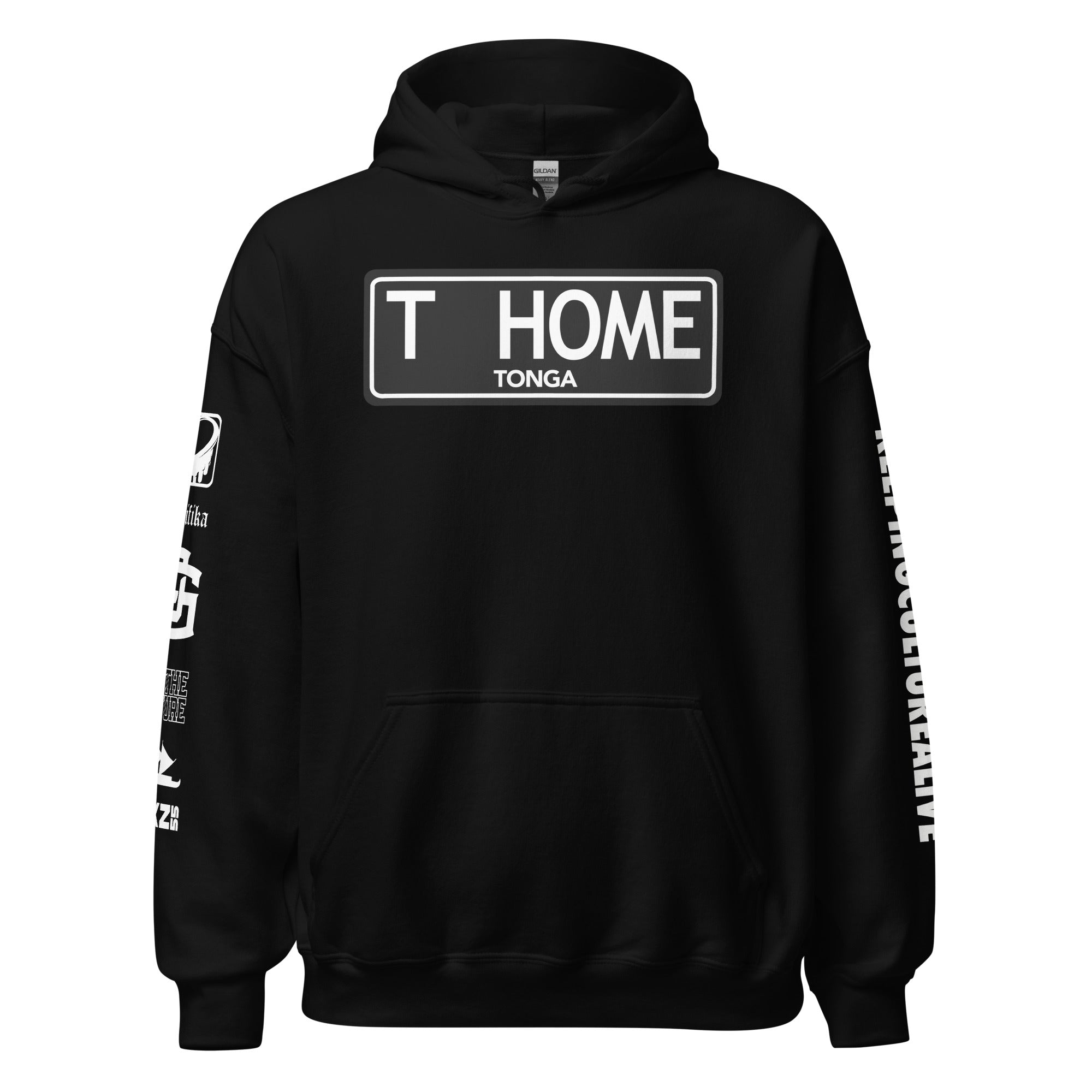 LICENSE PLATE TONGA Unisex Hoodie