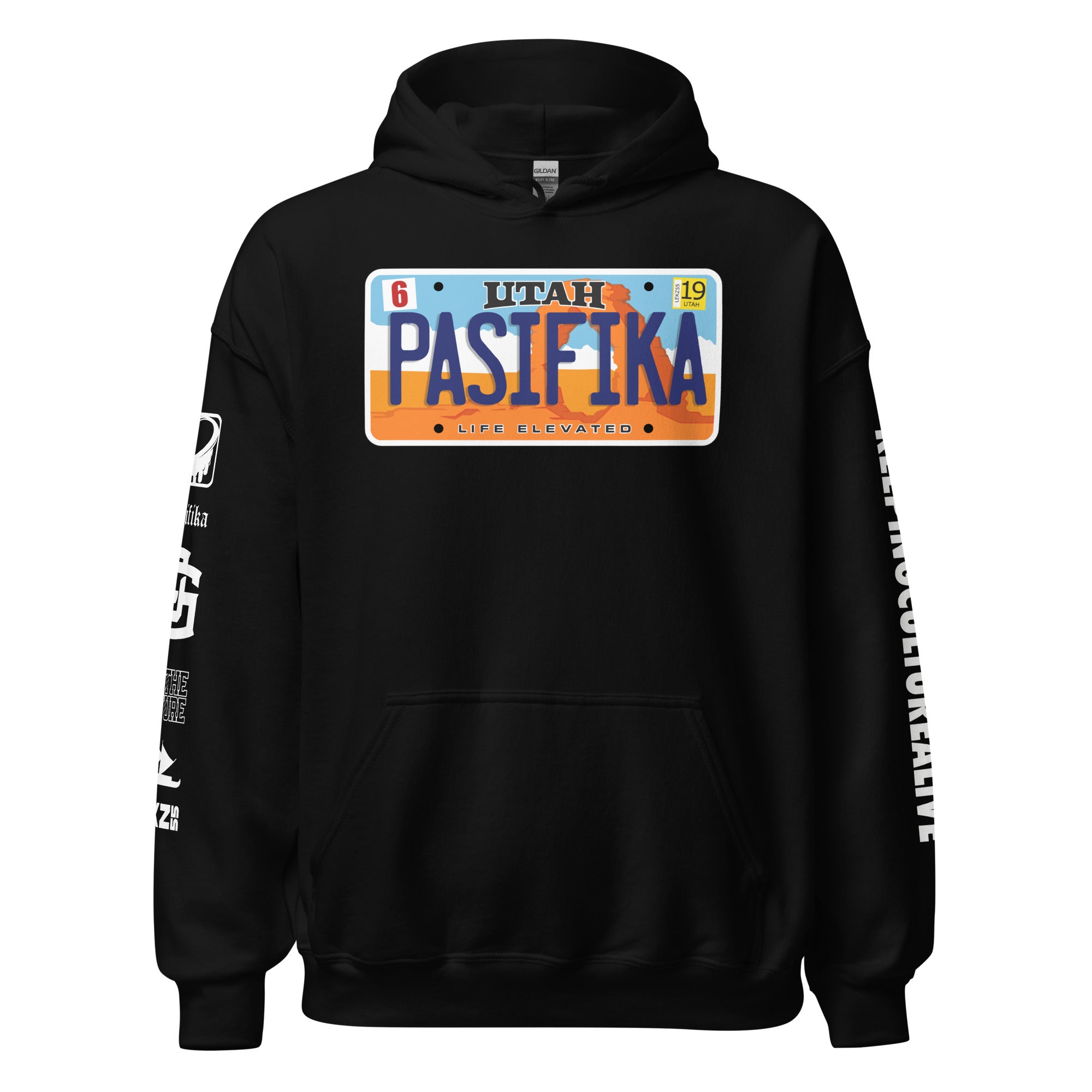 LICENSE PLATE UTAH Unisex Hoodie