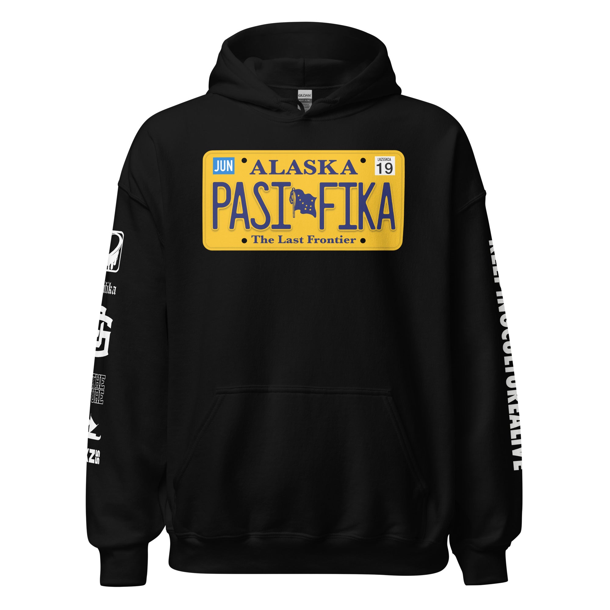 LICENSE PLATE ALASKA Unisex Hoodie