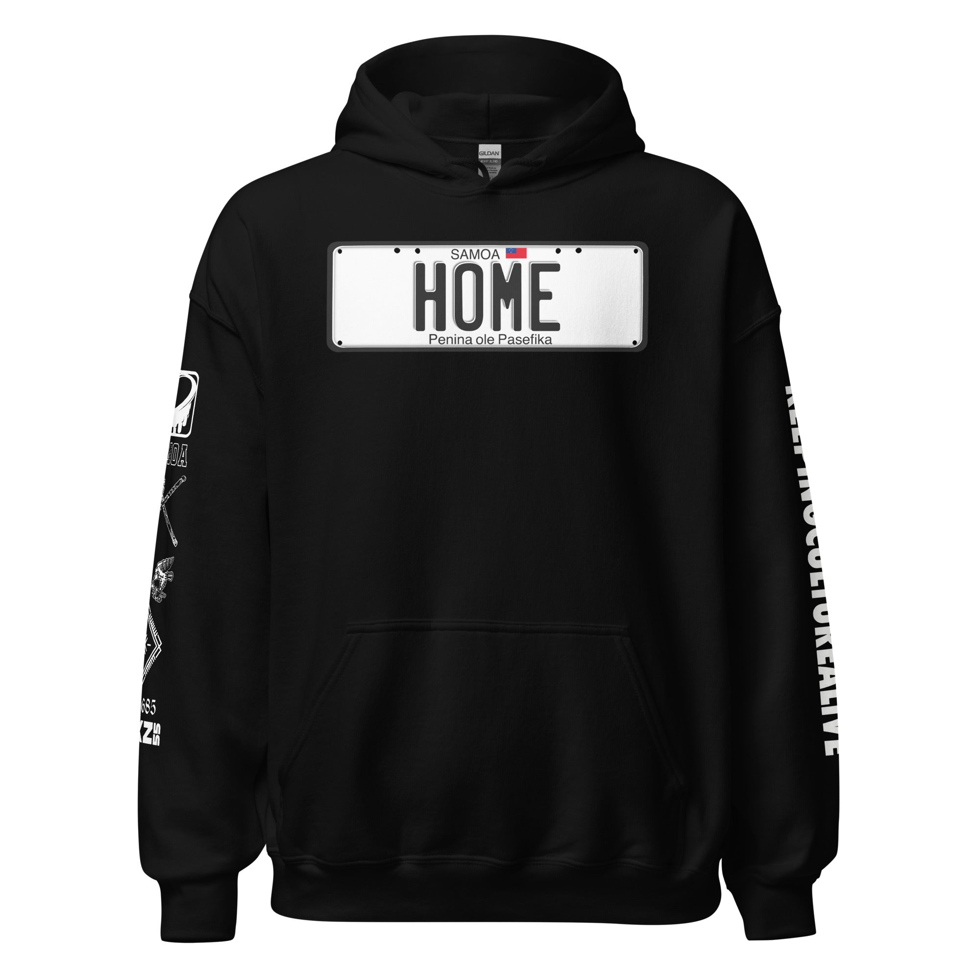 LICENSE PLATE SAMOA Unisex Hoodie