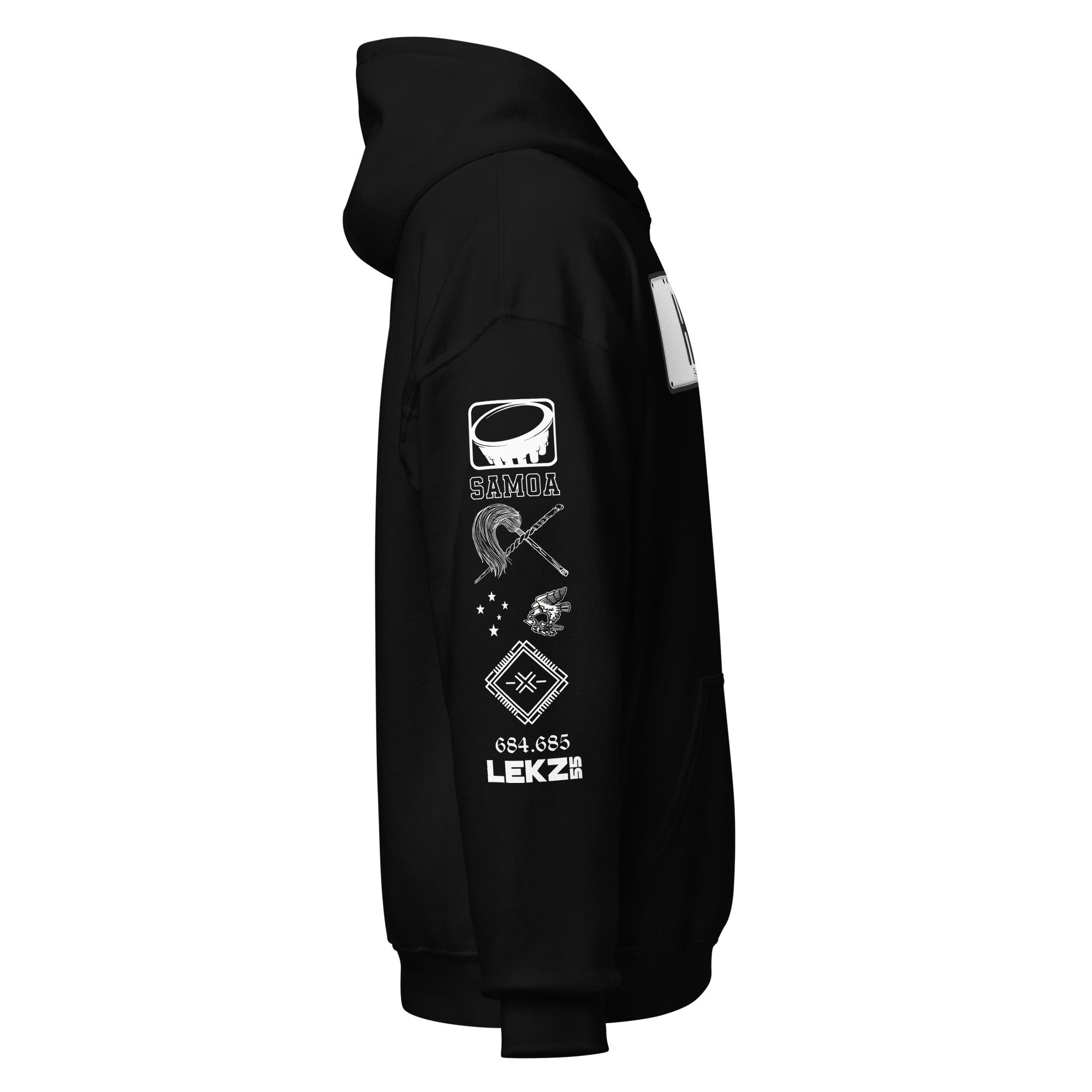LICENSE PLATE SAMOA Unisex Hoodie