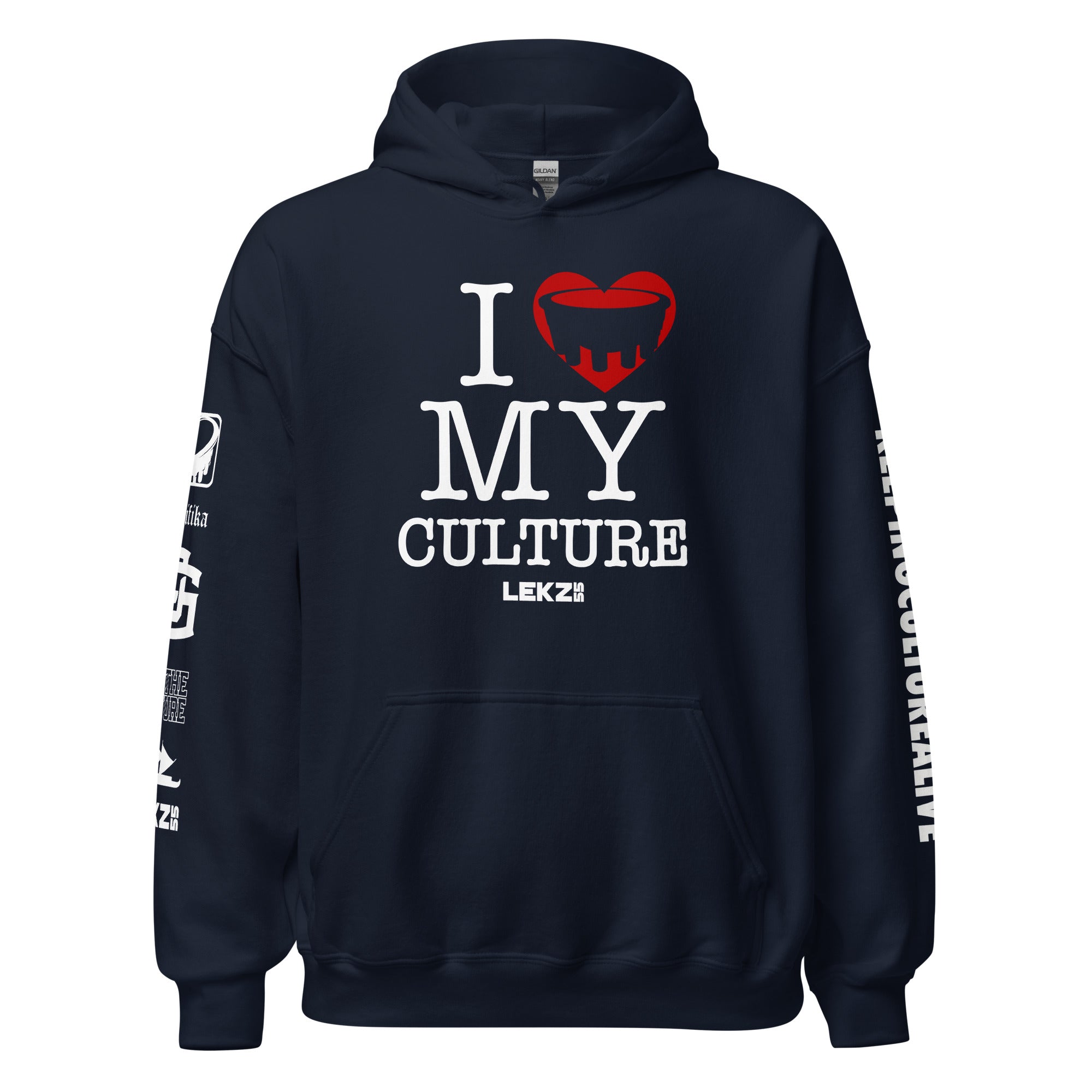 HEART MY CULTURE Unisex Hoodie