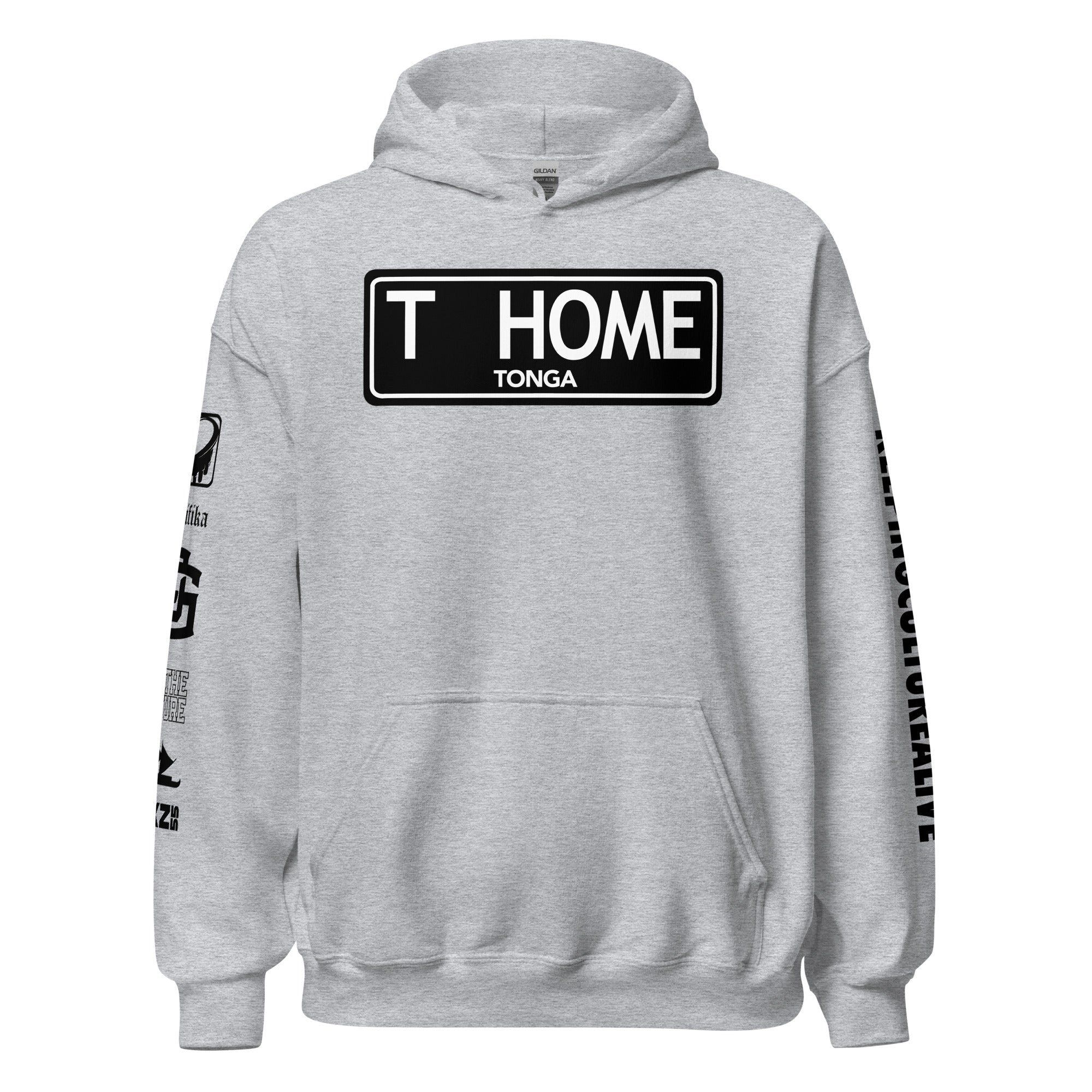 LICENSE PLATE TONGA Unisex Hoodie