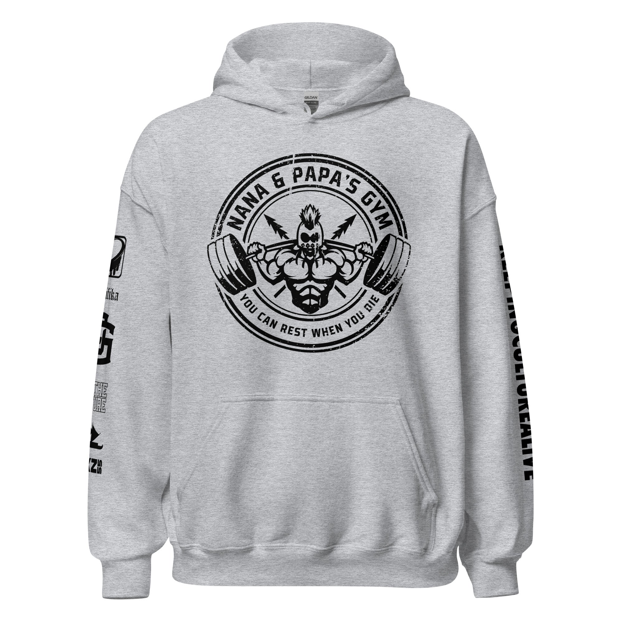 NANA PAPA GYM Unisex Hoodie