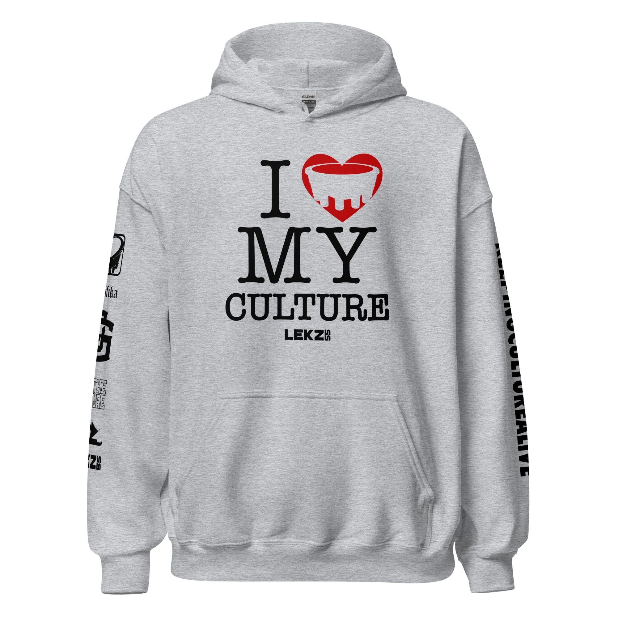 HEART MY CULTURE Unisex Hoodie