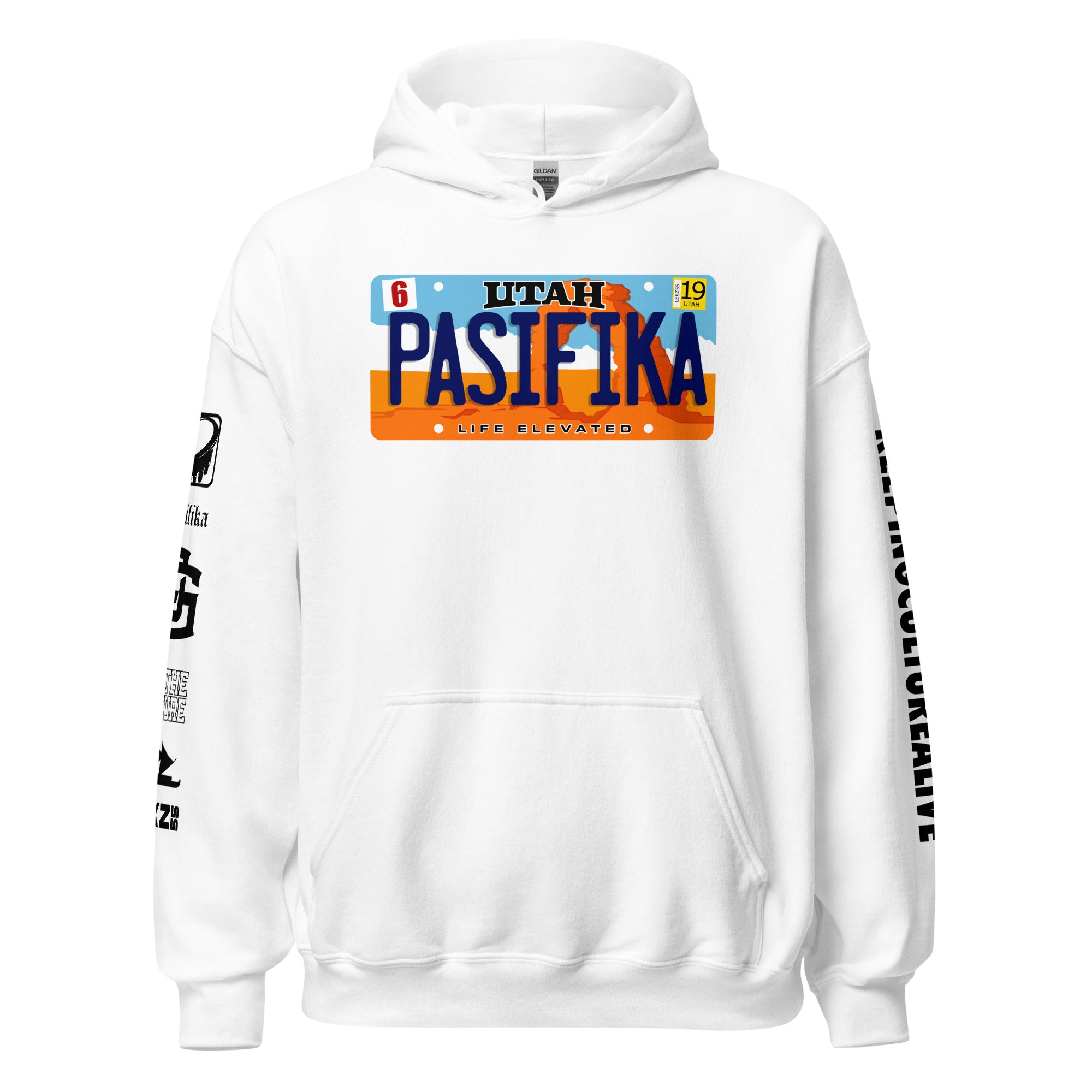 LICENSE PLATE UTAH Unisex Hoodie