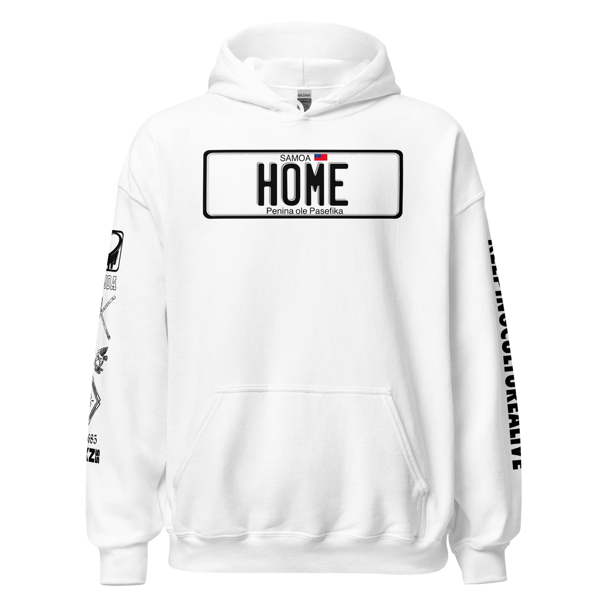 LICENSE PLATE SAMOA Unisex Hoodie