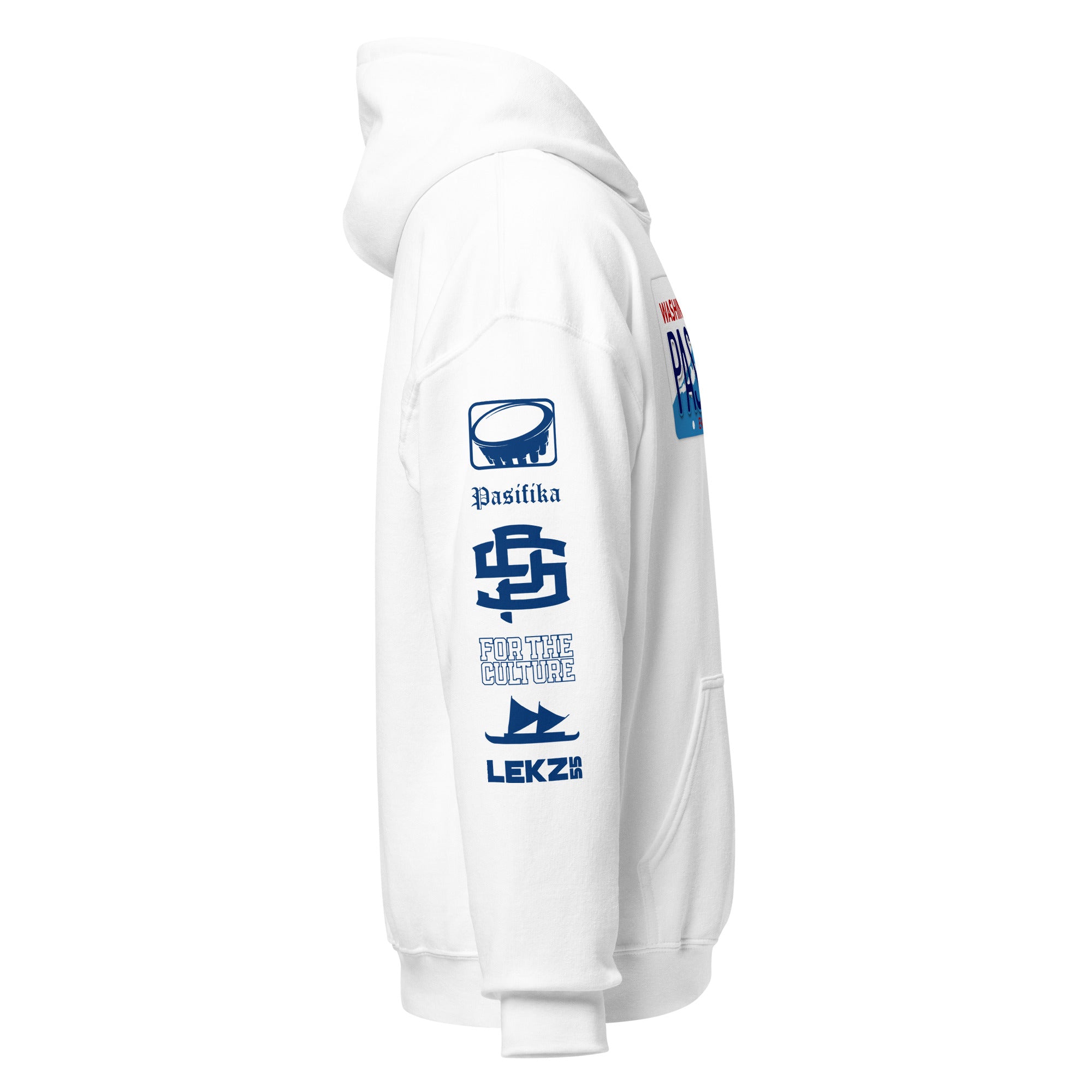 LICENSE PLATE WASHINGTON Unisex Hoodie
