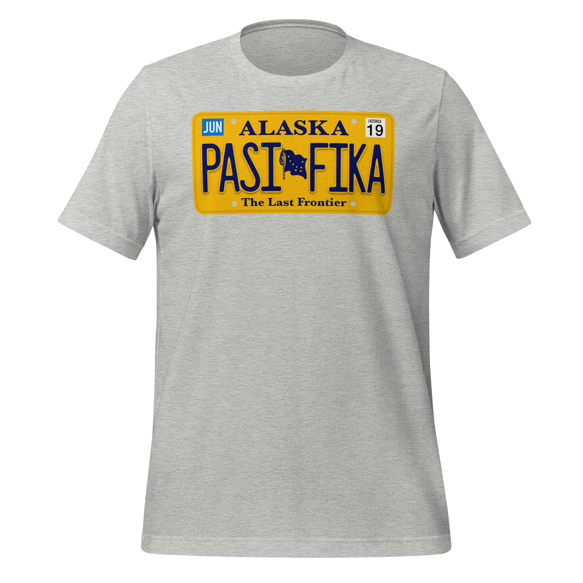 LICENSE PLATE ALASKA Unisex t-shirt