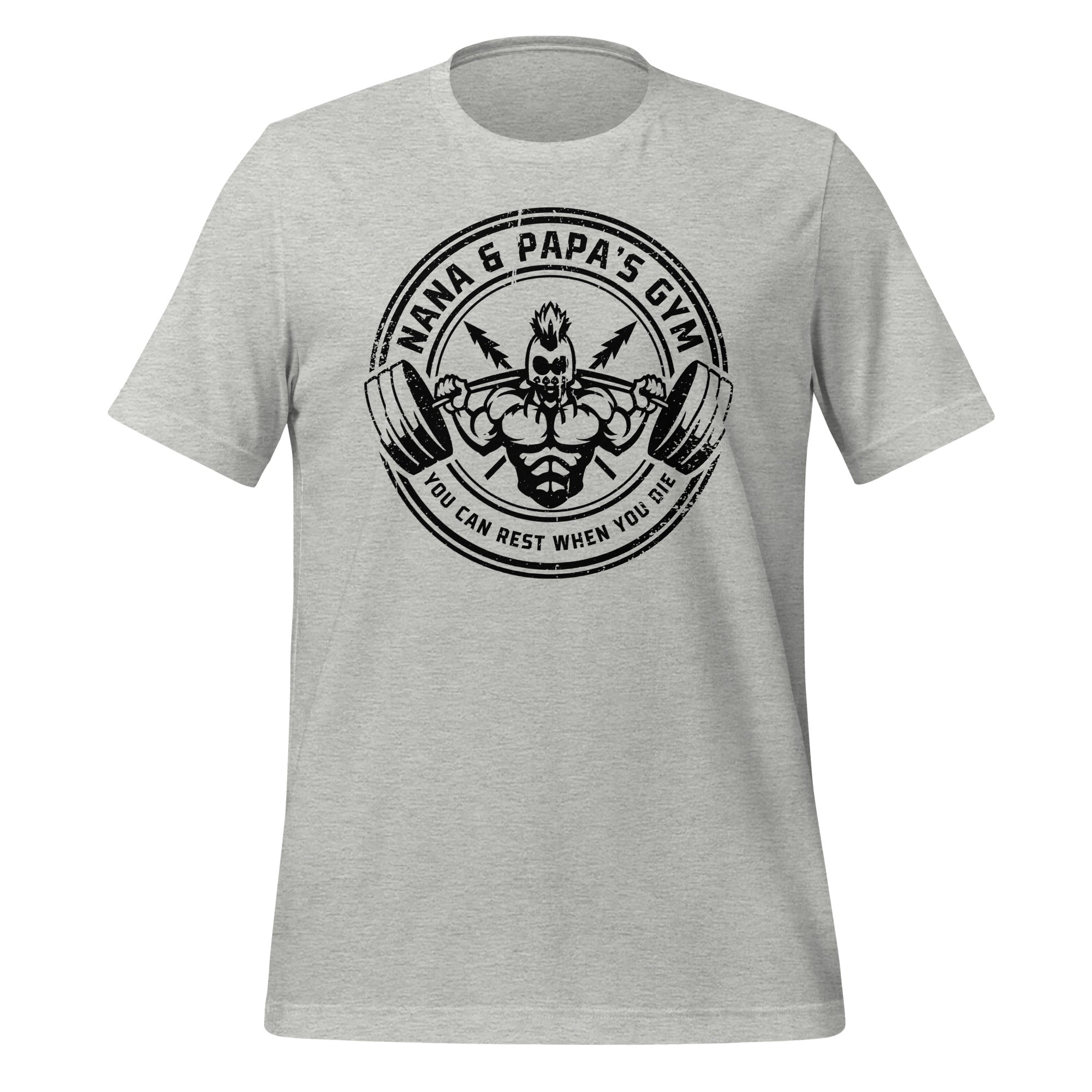 NANA PAPA GYM Unisex t-shirt