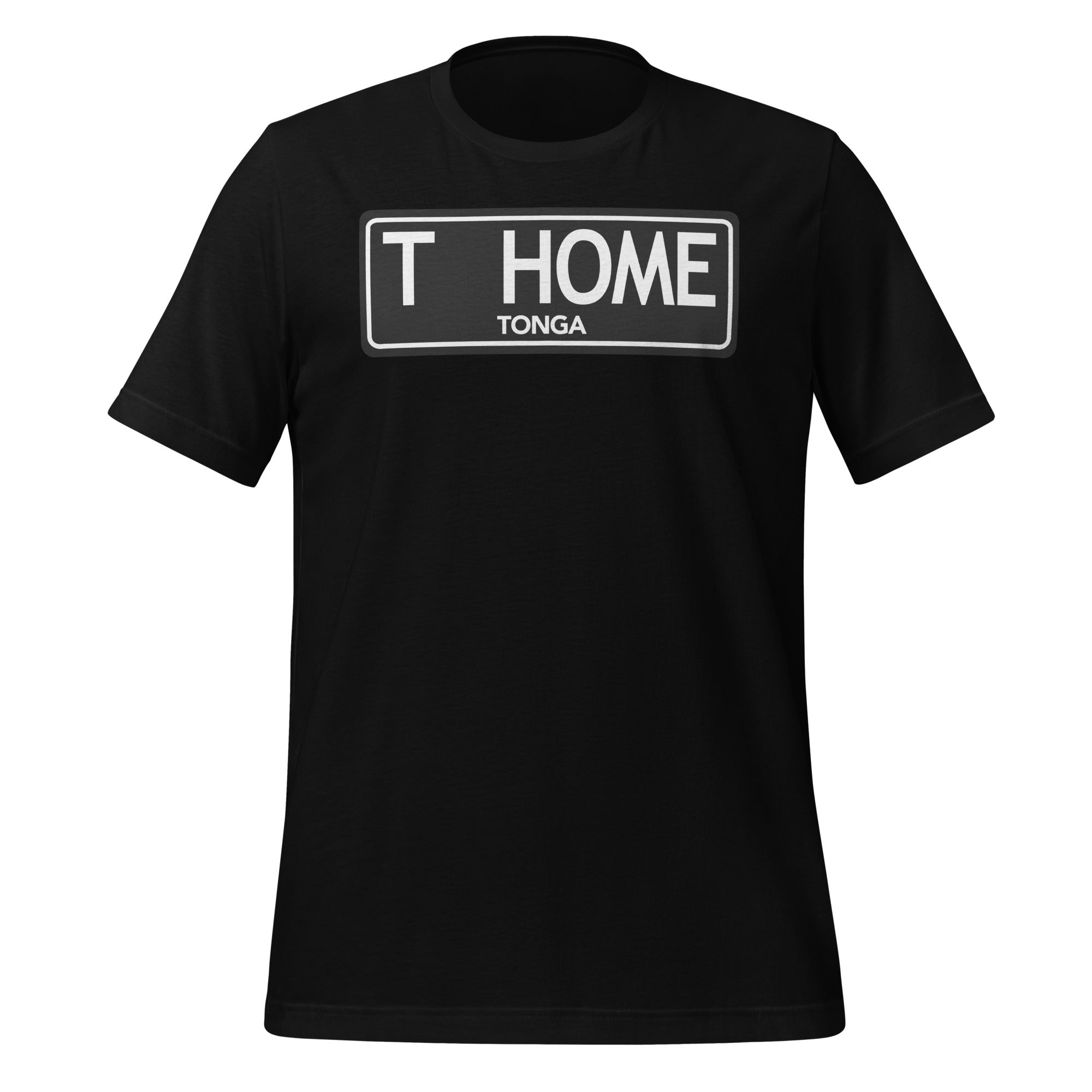 LICENSE PLATE TONGA Unisex t-shirt