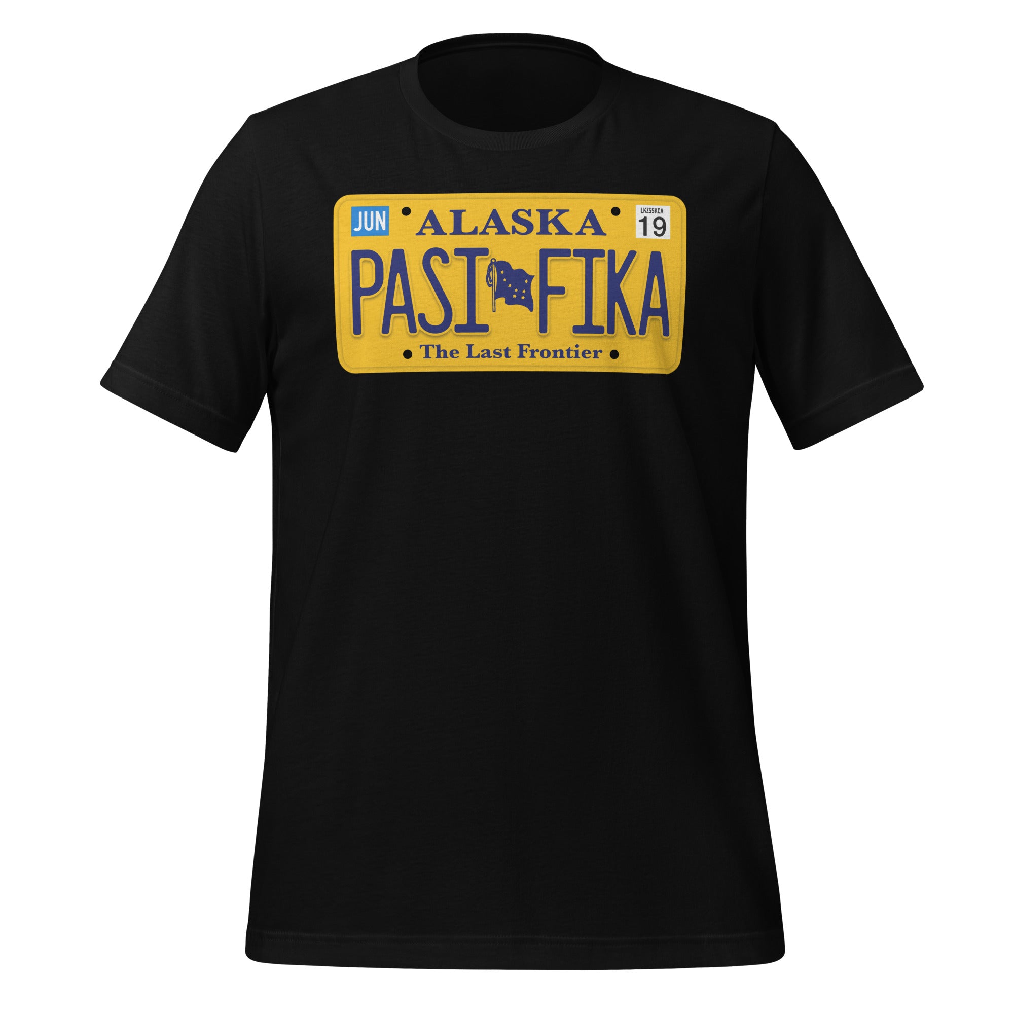 LICENSE PLATE ALASKA Unisex t-shirt
