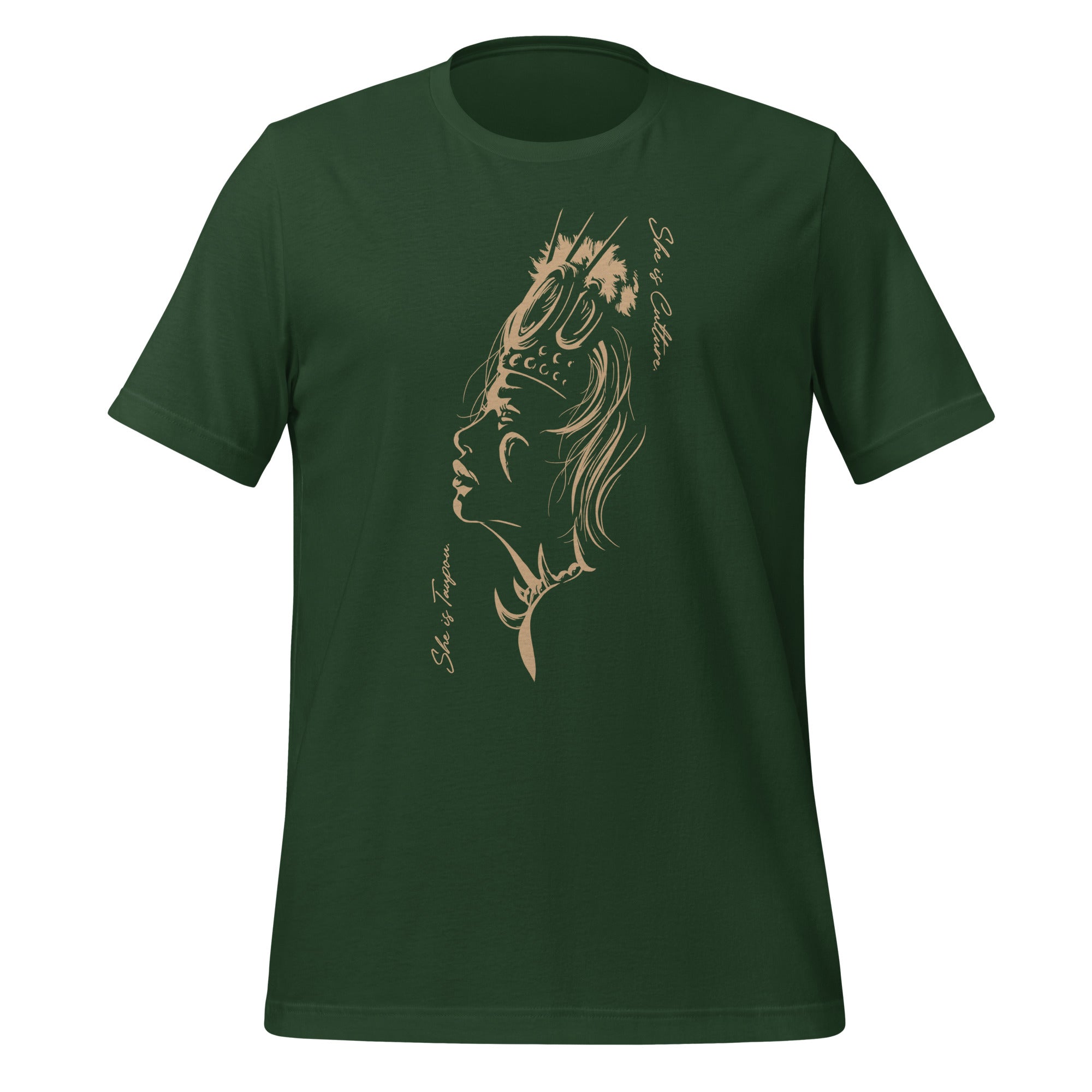 TAUPOU SILHOUETTE Unisex t-shirt