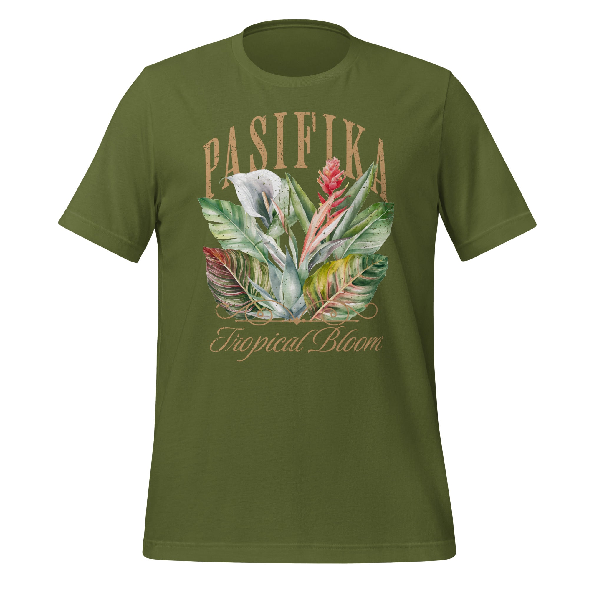 TROPICAL BLOOM Unisex t-shirt