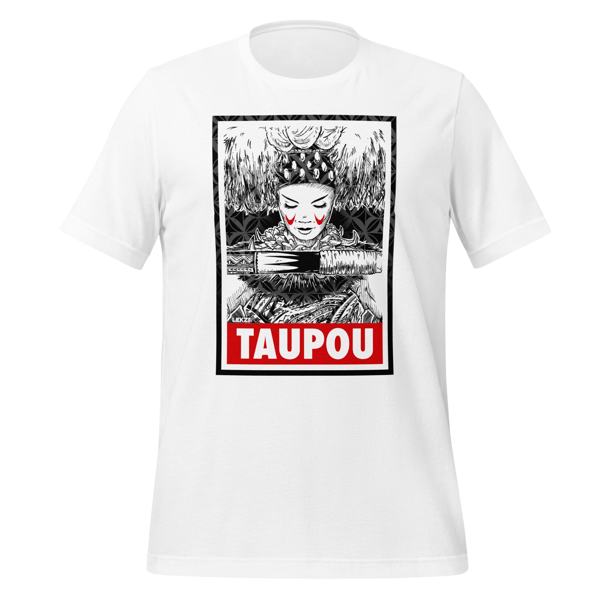 TAUPOU RED Unisex t-shirt