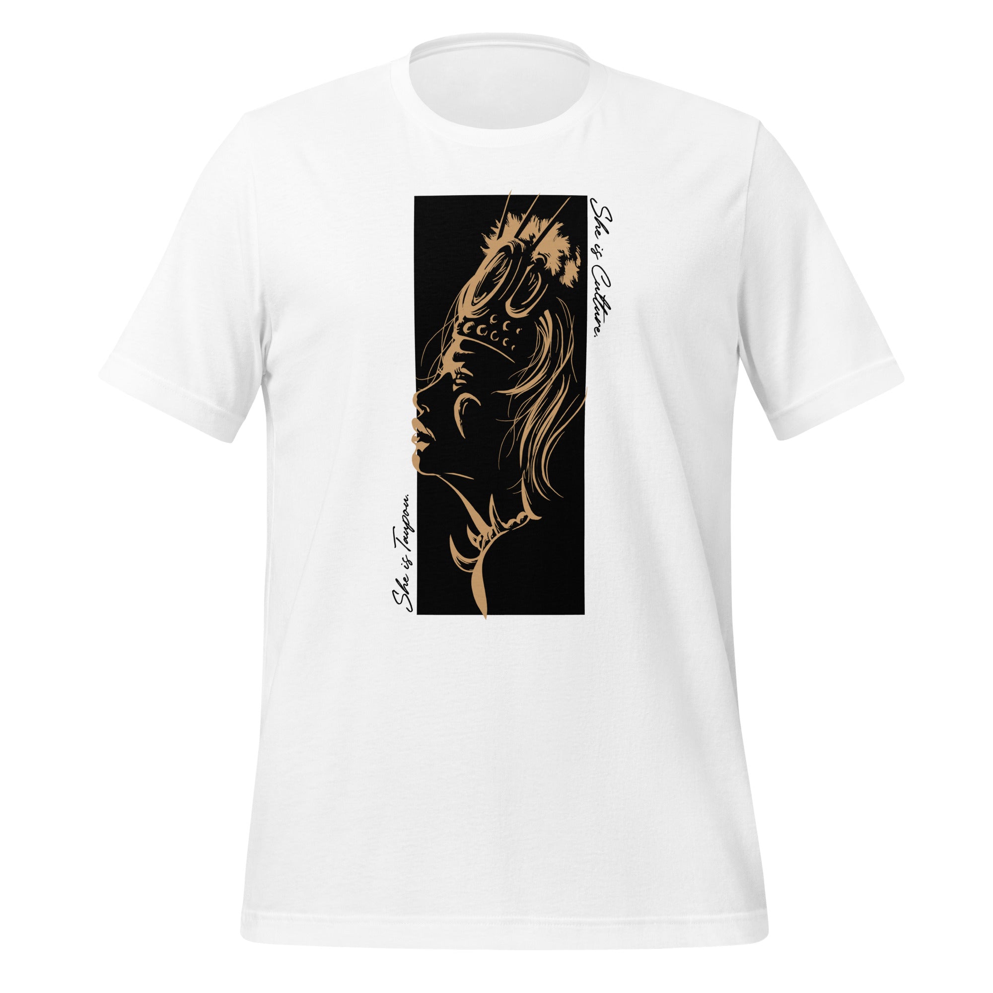 TAUPOU SILHOUETTE Unisex t-shirt
