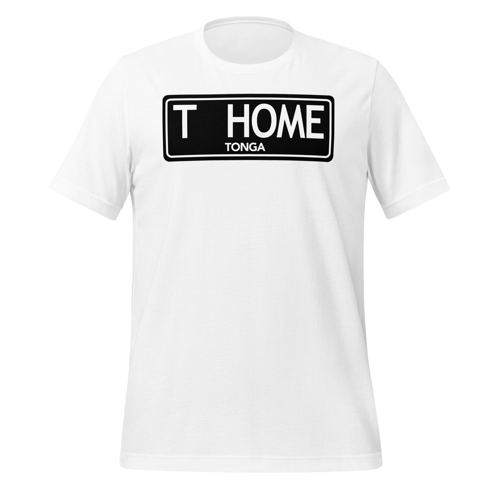 LICENSE PLATE TONGA Unisex t-shirt