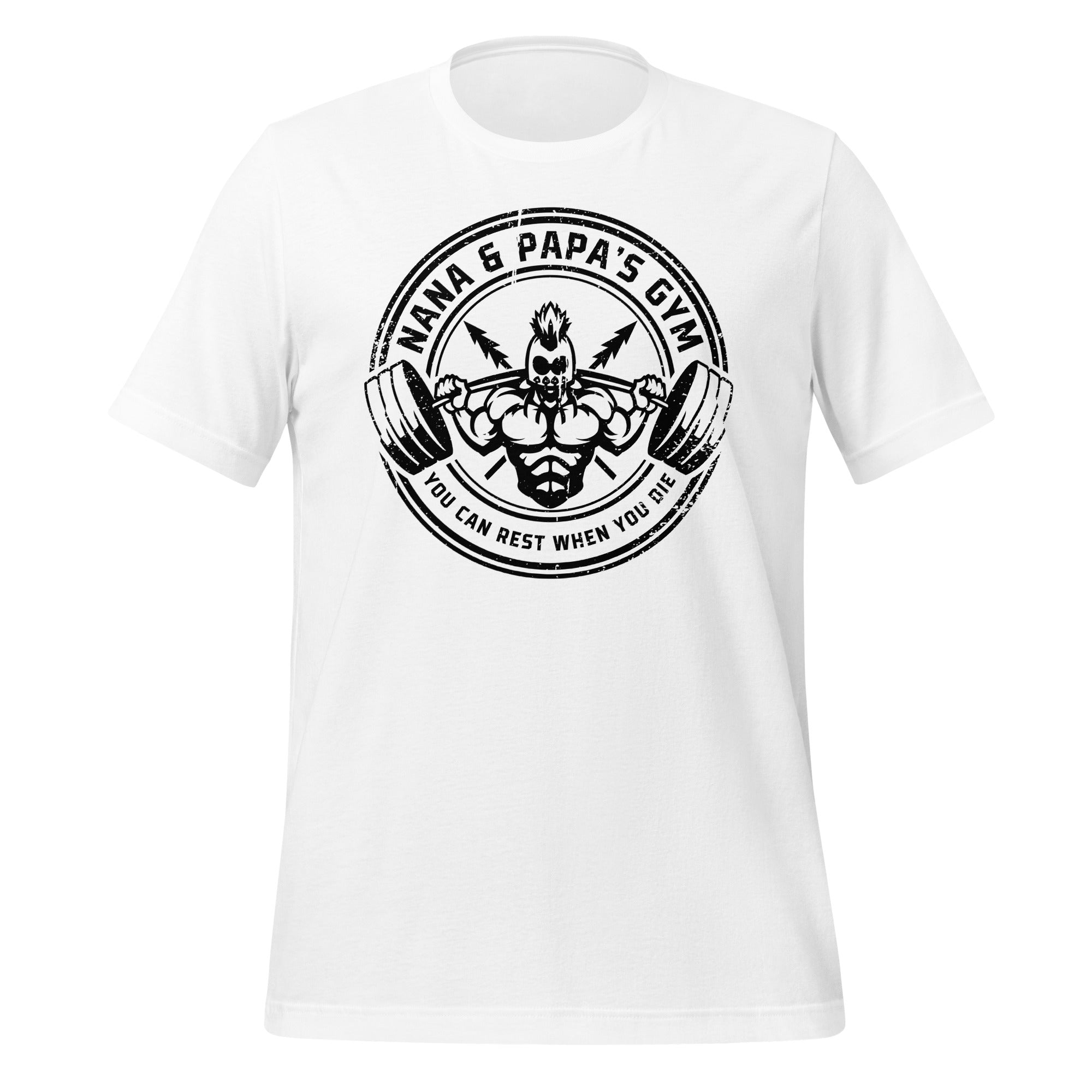 NANA PAPA GYM Unisex t-shirt