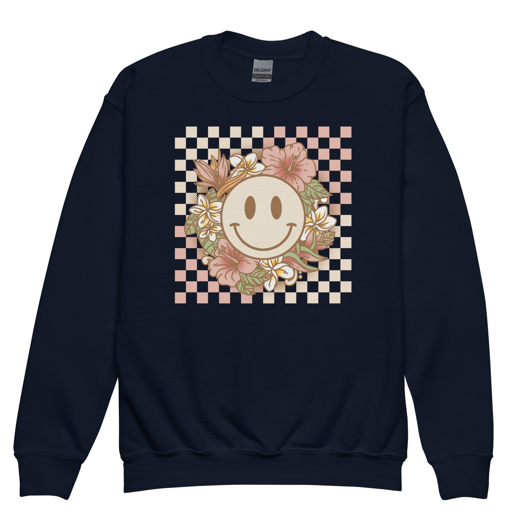 FLOWER SMILE Youth crewneck sweatshirt