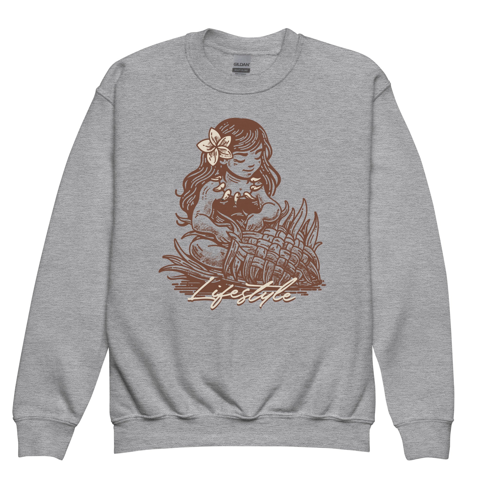 ISLAND LIFESTYLE Youth crewneck sweatshirt